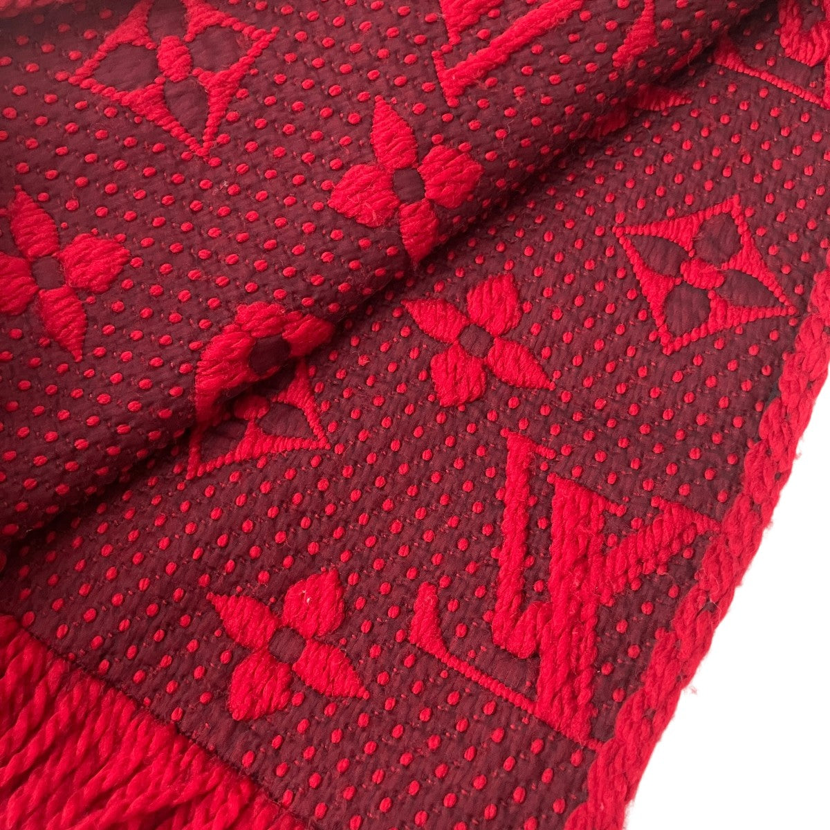 LOUIS VUITTON エシャルプ・ロゴマニアマフラーM72432 古着・中古-5枚目のアイテム画像