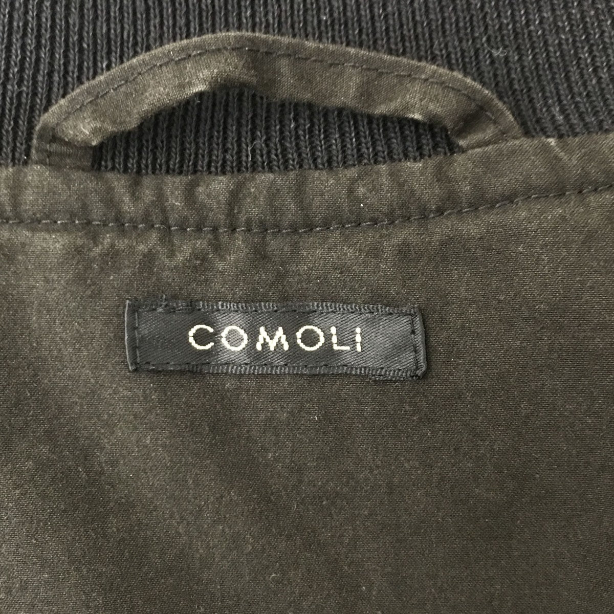 COMOLI 25AWコットンジャージ G8ジャケットC03-05005 古着・中古-3枚目のアイテム画像