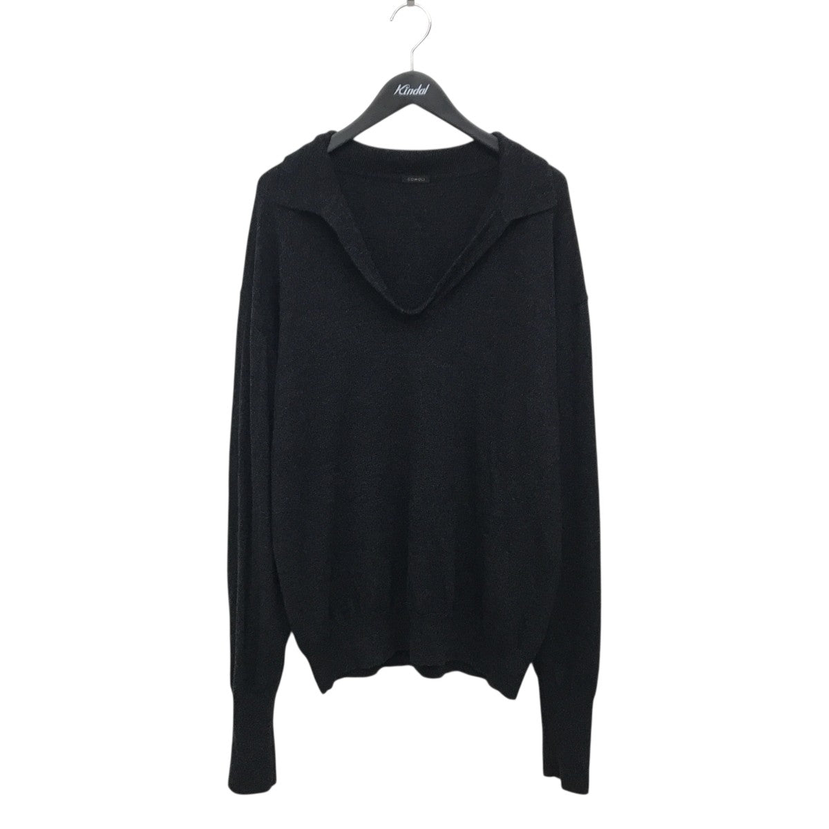 カシミヤ スキッパーニットスキッパーニットポロA03-06011