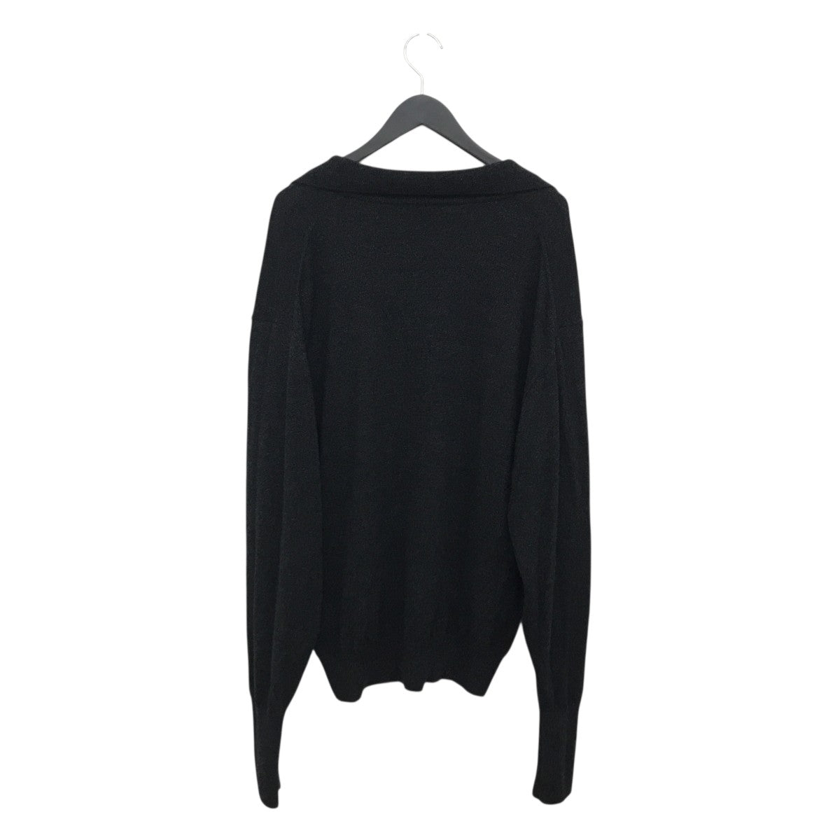 カシミヤ スキッパーニットスキッパーニットポロA03-06011