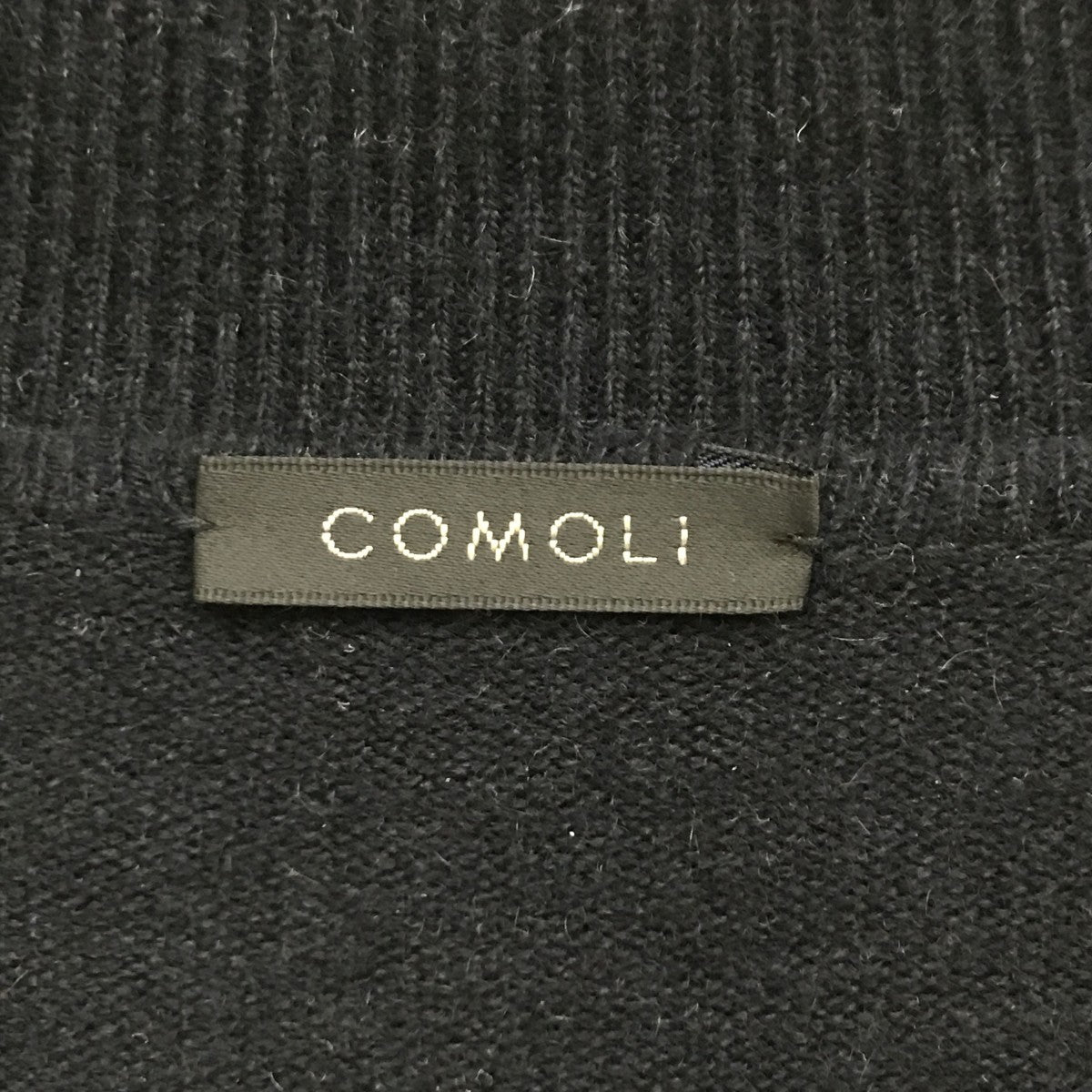 カシミヤ スキッパーニットスキッパーニットポロA03-06011