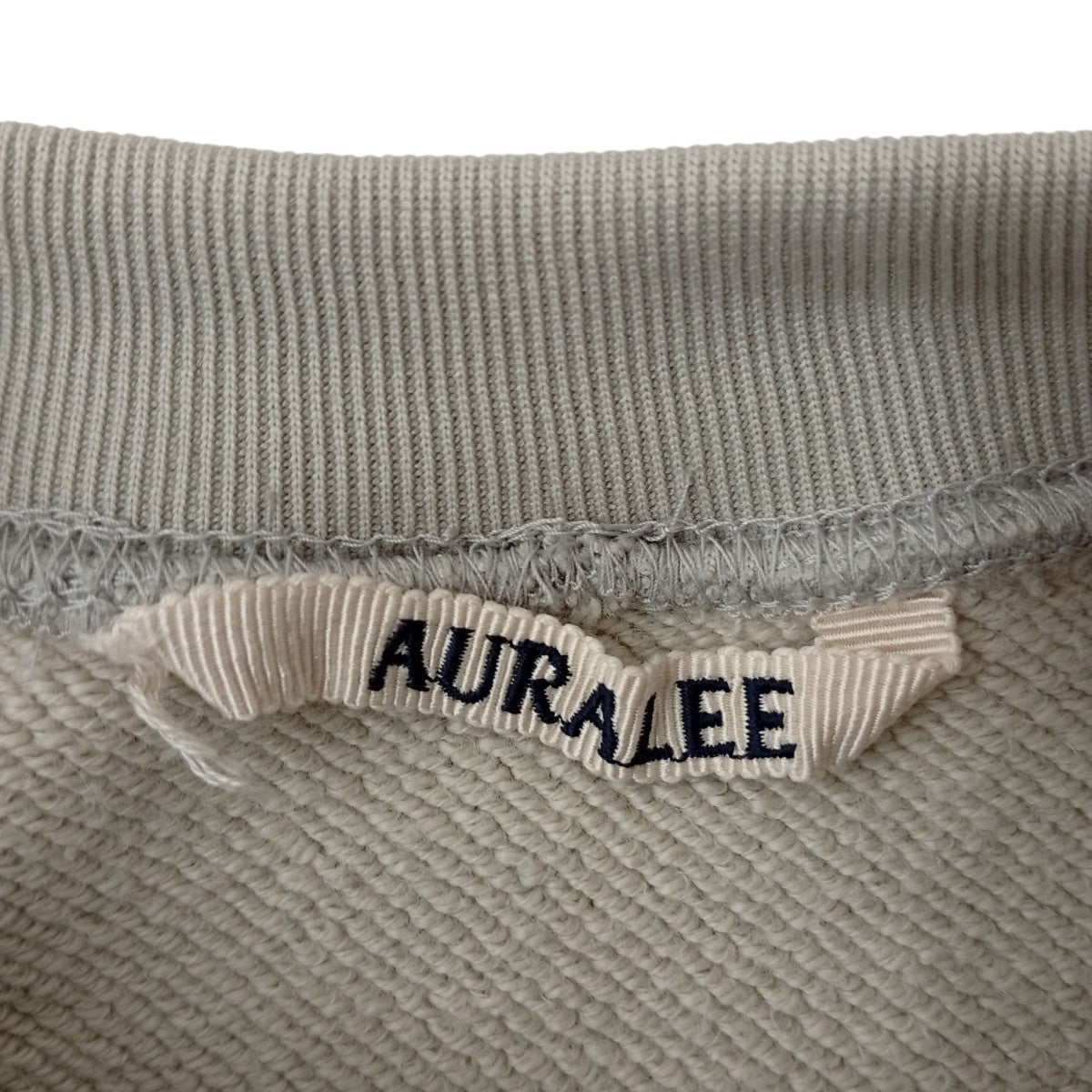 AURALEE POLYESTER SWEATトレーナーA20SP02PU 古着・中古-4枚目のアイテム画像