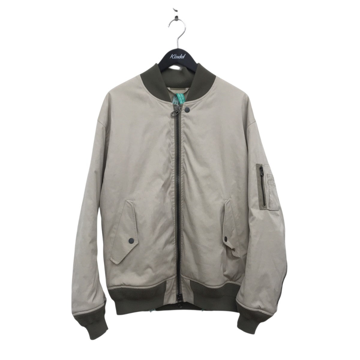 ZIP SLEEVE BOMBER JACKETMA-1ジャケットBAL-2027