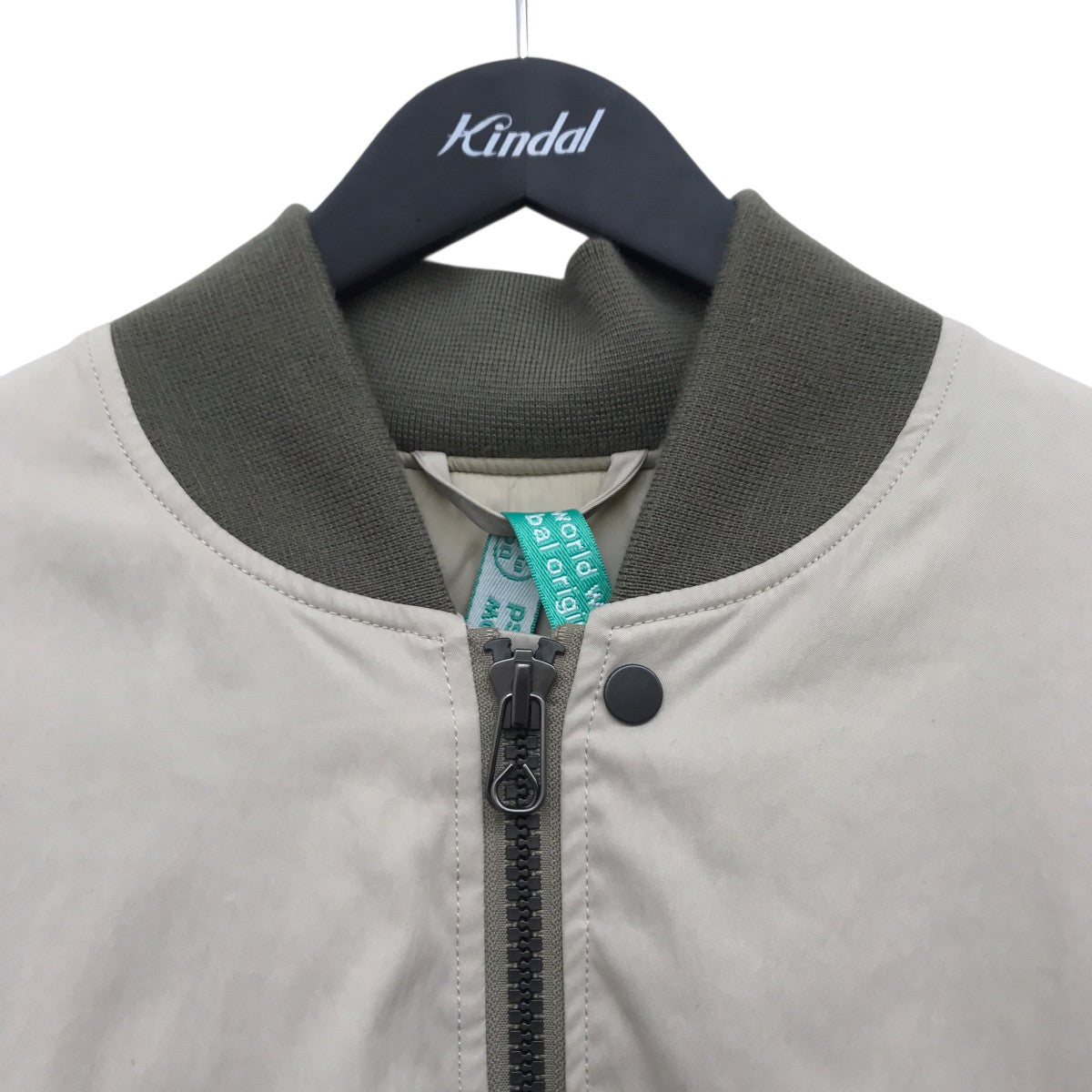 ZIP SLEEVE BOMBER JACKETMA-1ジャケットBAL-2027
