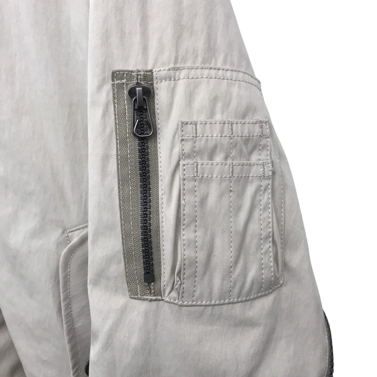 ZIP SLEEVE BOMBER JACKETMA-1ジャケットBAL-2027