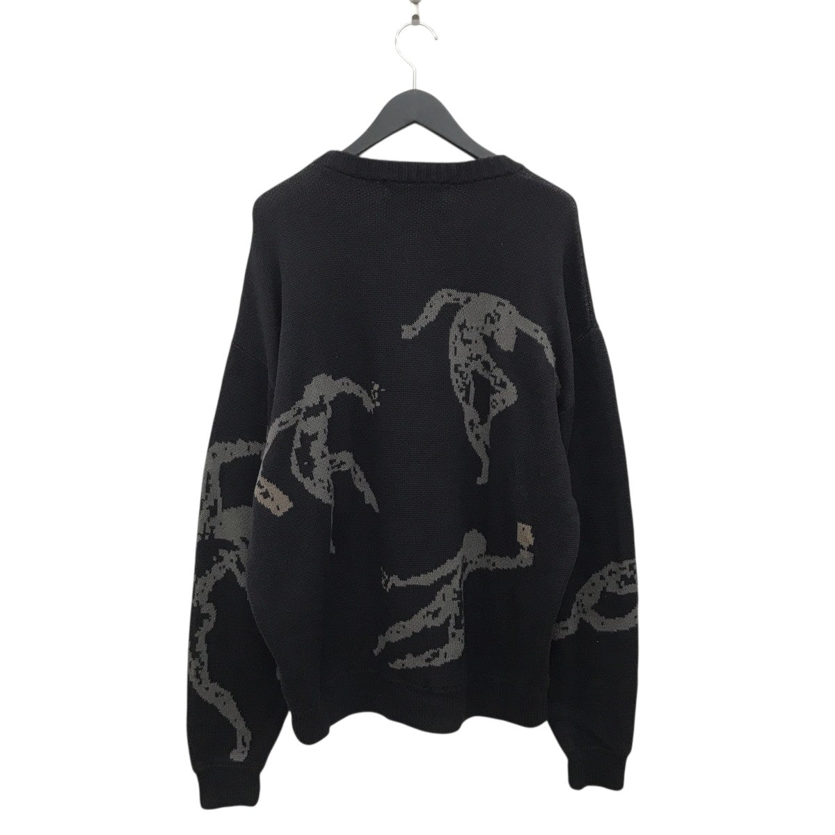 JACQUARD COTTON CREWNECK SWEATERセーターBAL-2122