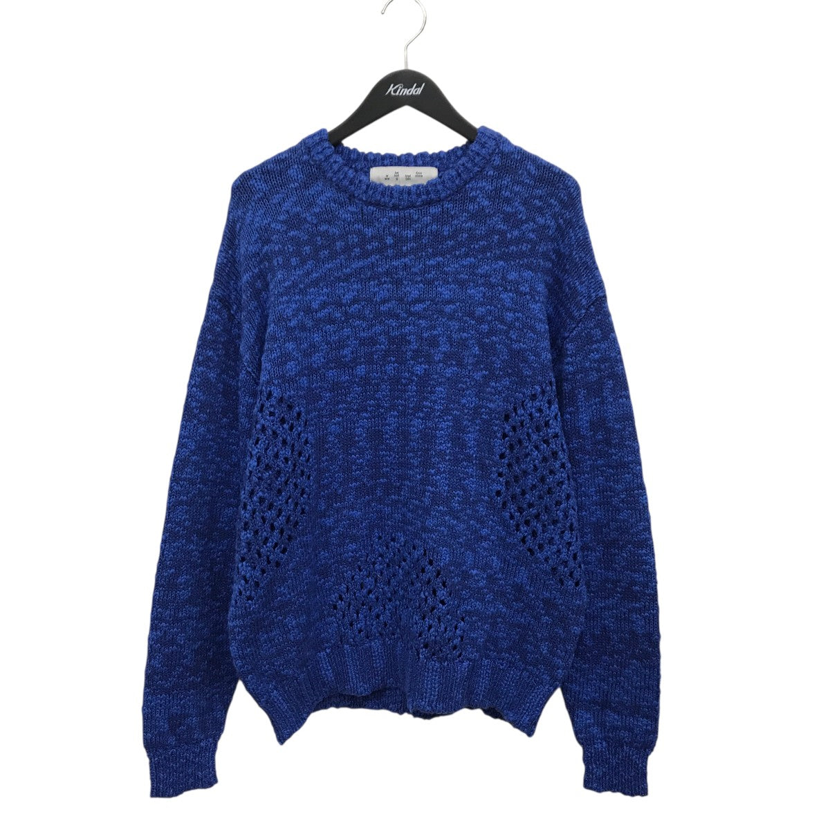 VENTILATION CREWNECK SWEATERニットBAL-2167