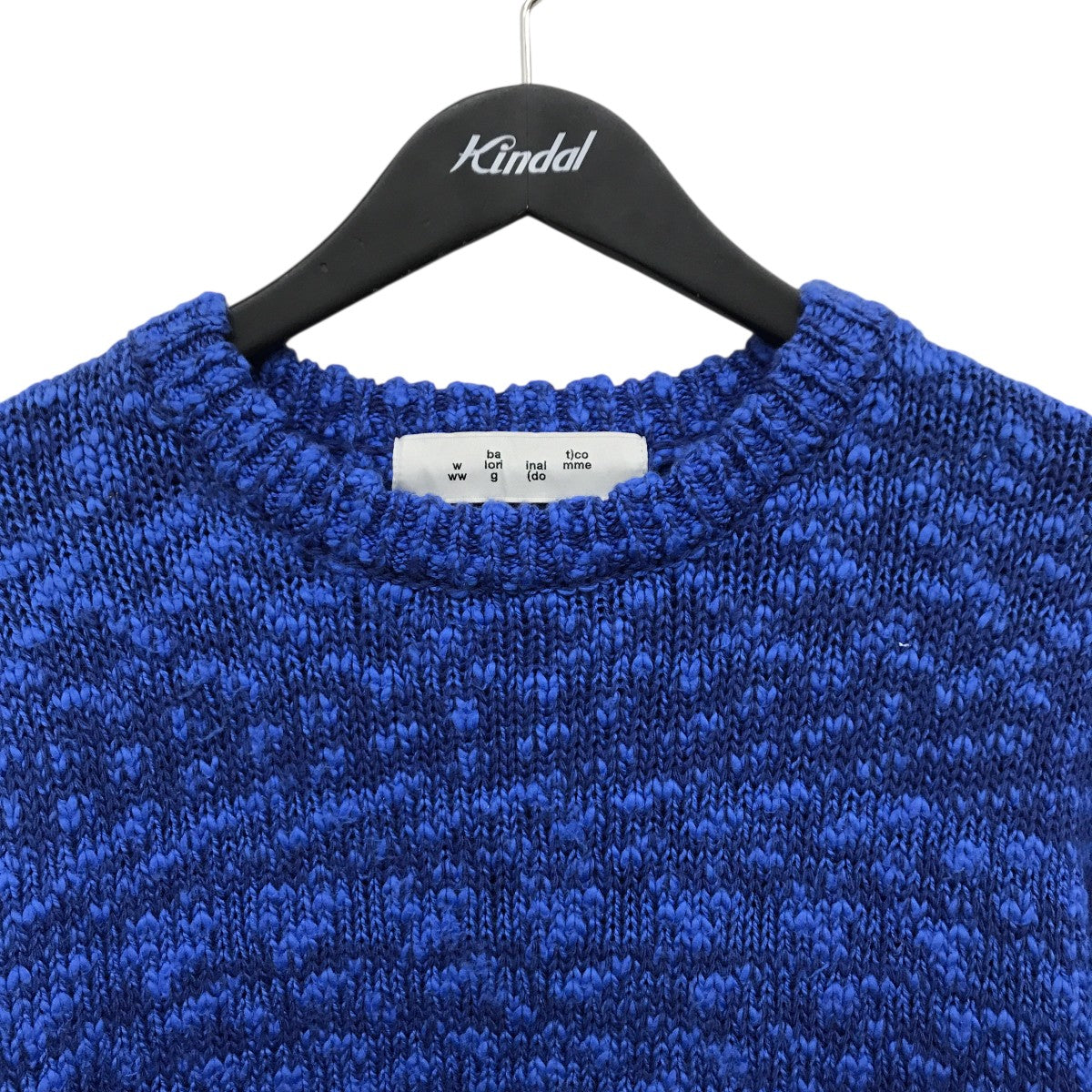 VENTILATION CREWNECK SWEATERニットBAL-2167