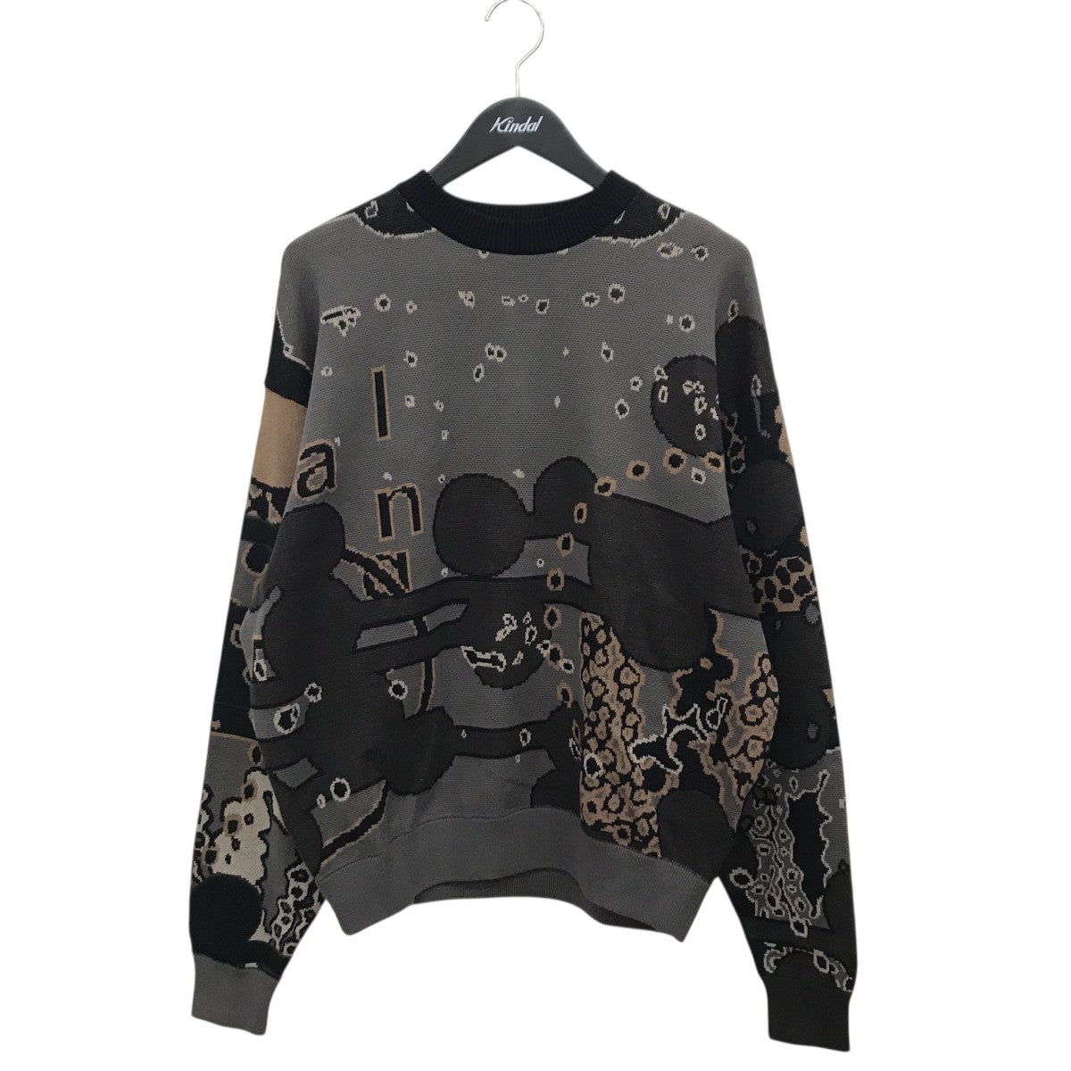 ACQUARD COTTON CREWNECK SWEATERセーターBAL-2075