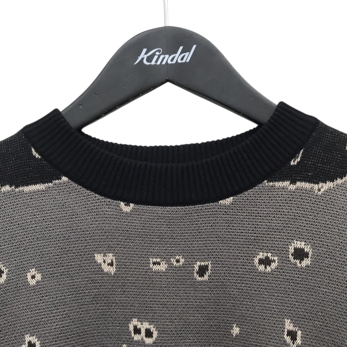 ACQUARD COTTON CREWNECK SWEATERセーターBAL-2075