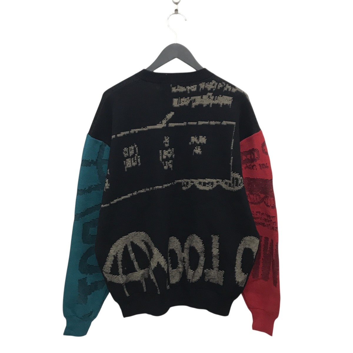 JACQUARD COTTON CREWNECK SWEATERセーターBAL-2096