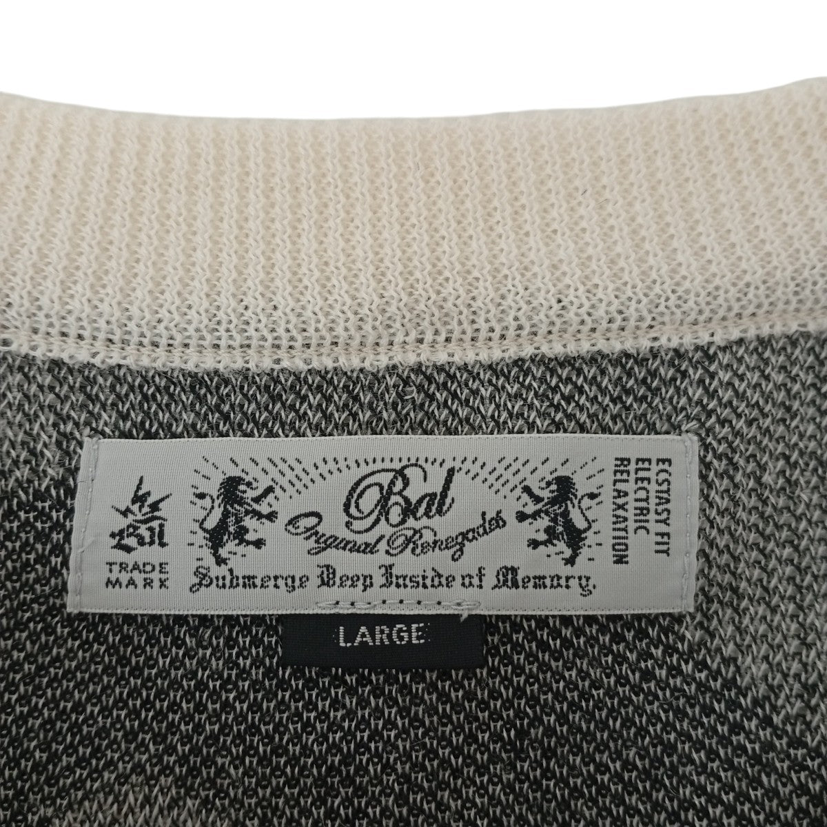 JACQUARD RAMIE VESTニットベスト
