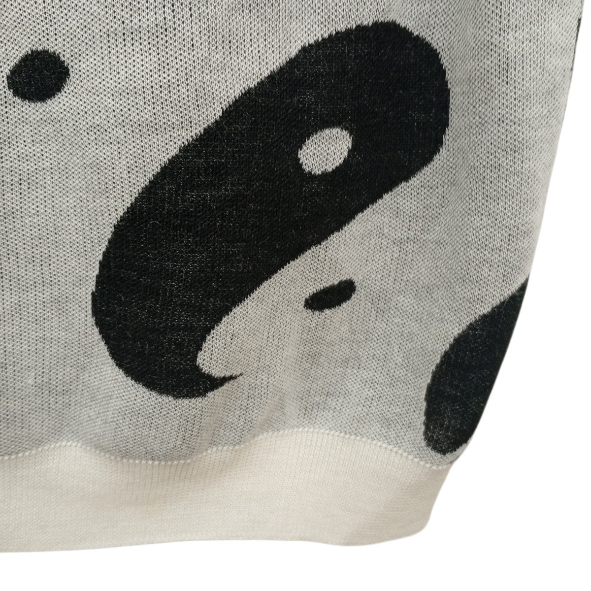 JACQUARD RAMIE VESTニットベスト