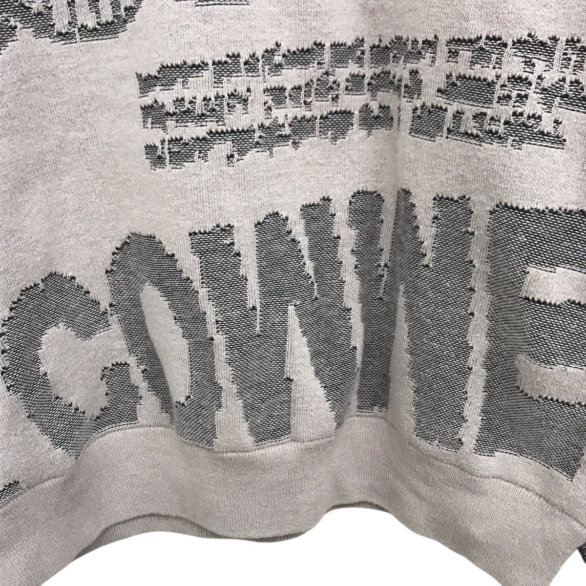JACQUARD COTTON CREWNECK SWEATERセーターBAL-2096