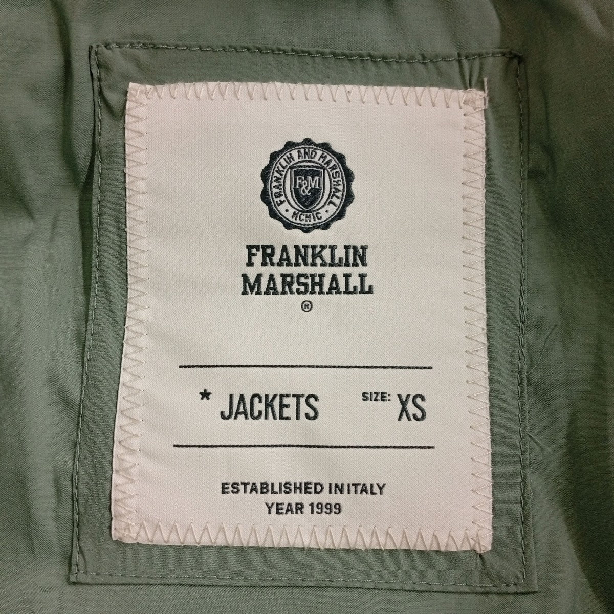 Franklin ＆ Marshall ダウンジャケット 古着・中古-4枚目のアイテム画像