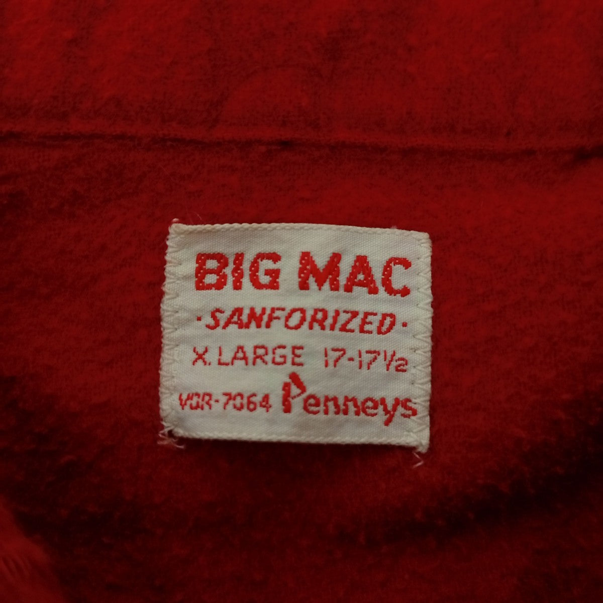 BIG MAC ロングスリーブシャツ 古着・中古-3枚目のアイテム画像