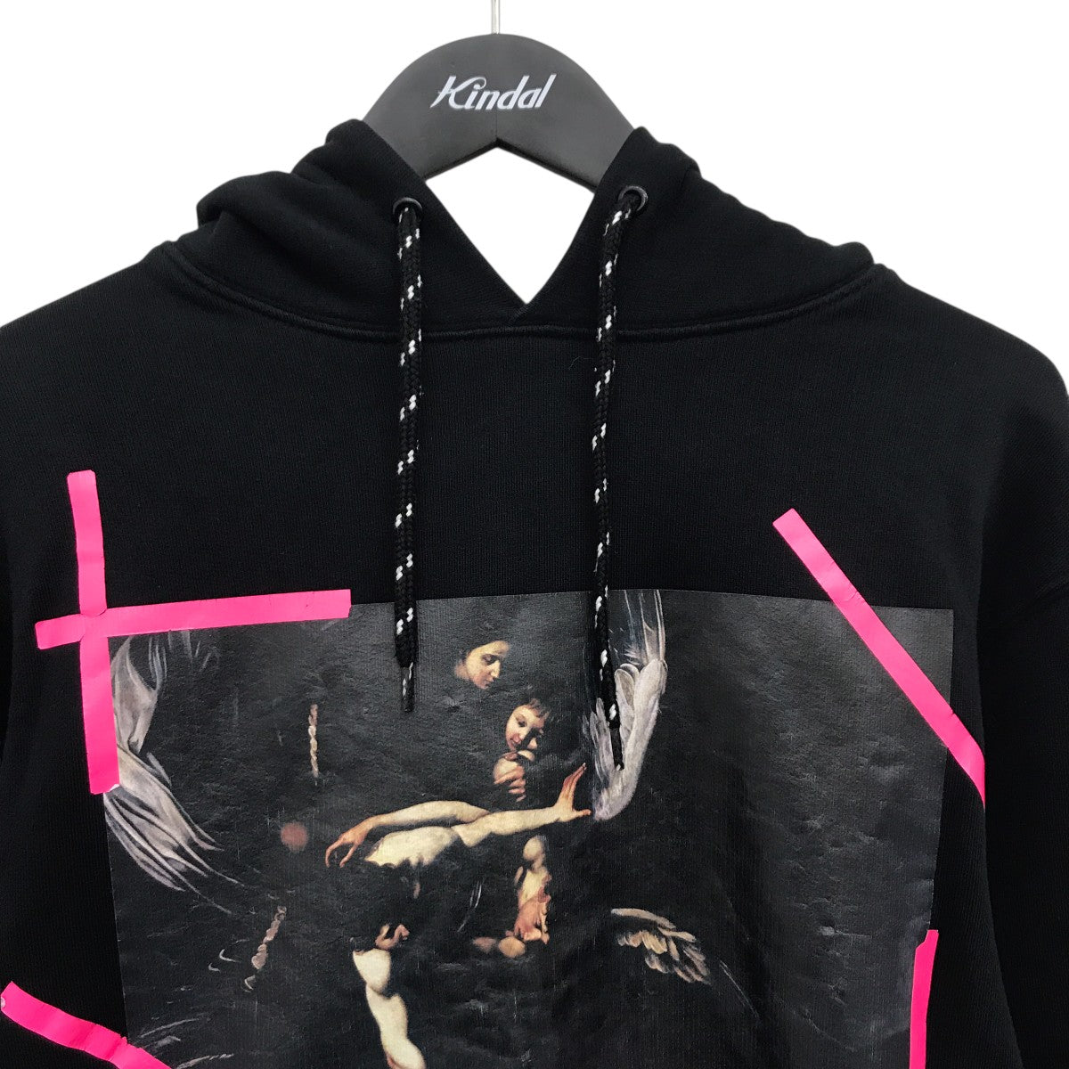 OFFWHITE Caravaggioパーカー 古着・中古-5枚目のアイテム画像