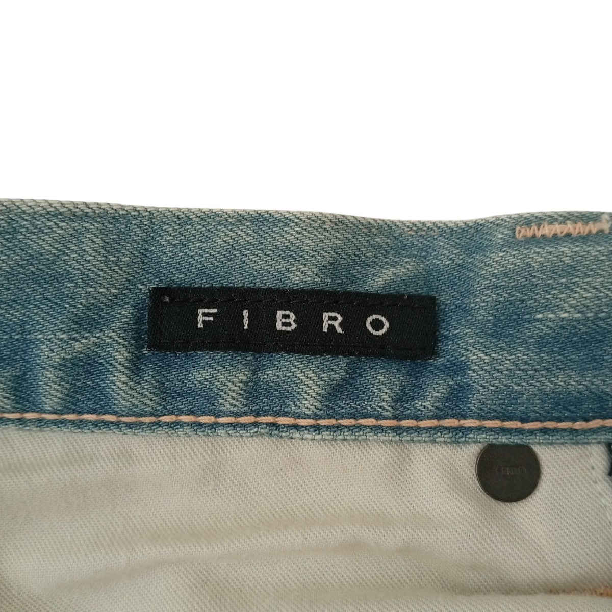 KURO FIBRO リペア加工デニムパンツ 古着・中古-4枚目のアイテム画像