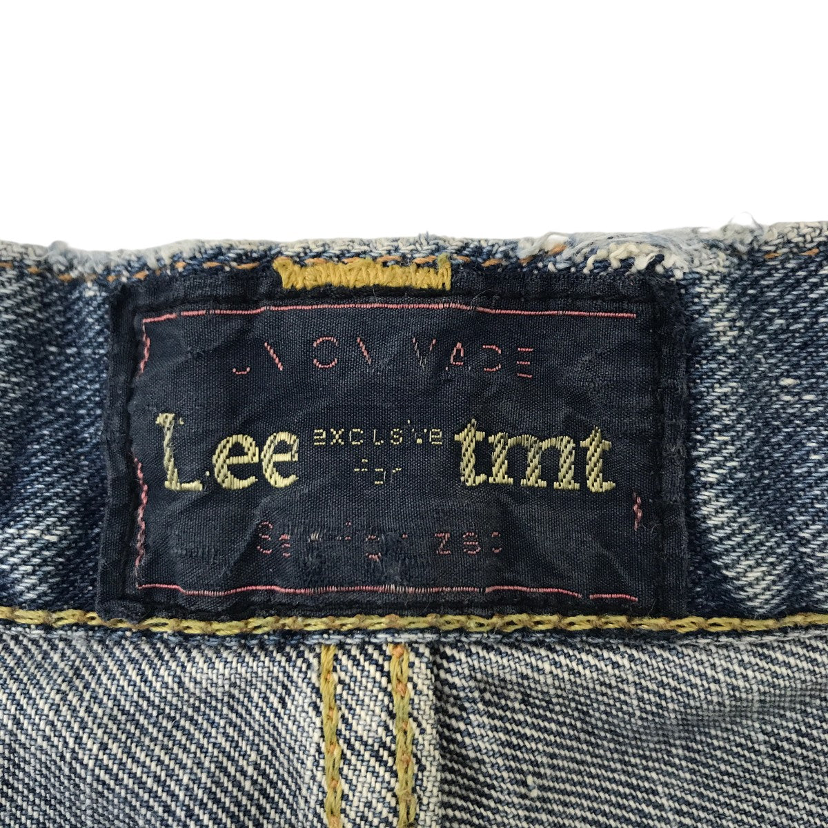 LEE×TMT カスタマイズドデニムパンツ94832 古着・中古-3枚目のアイテム画像