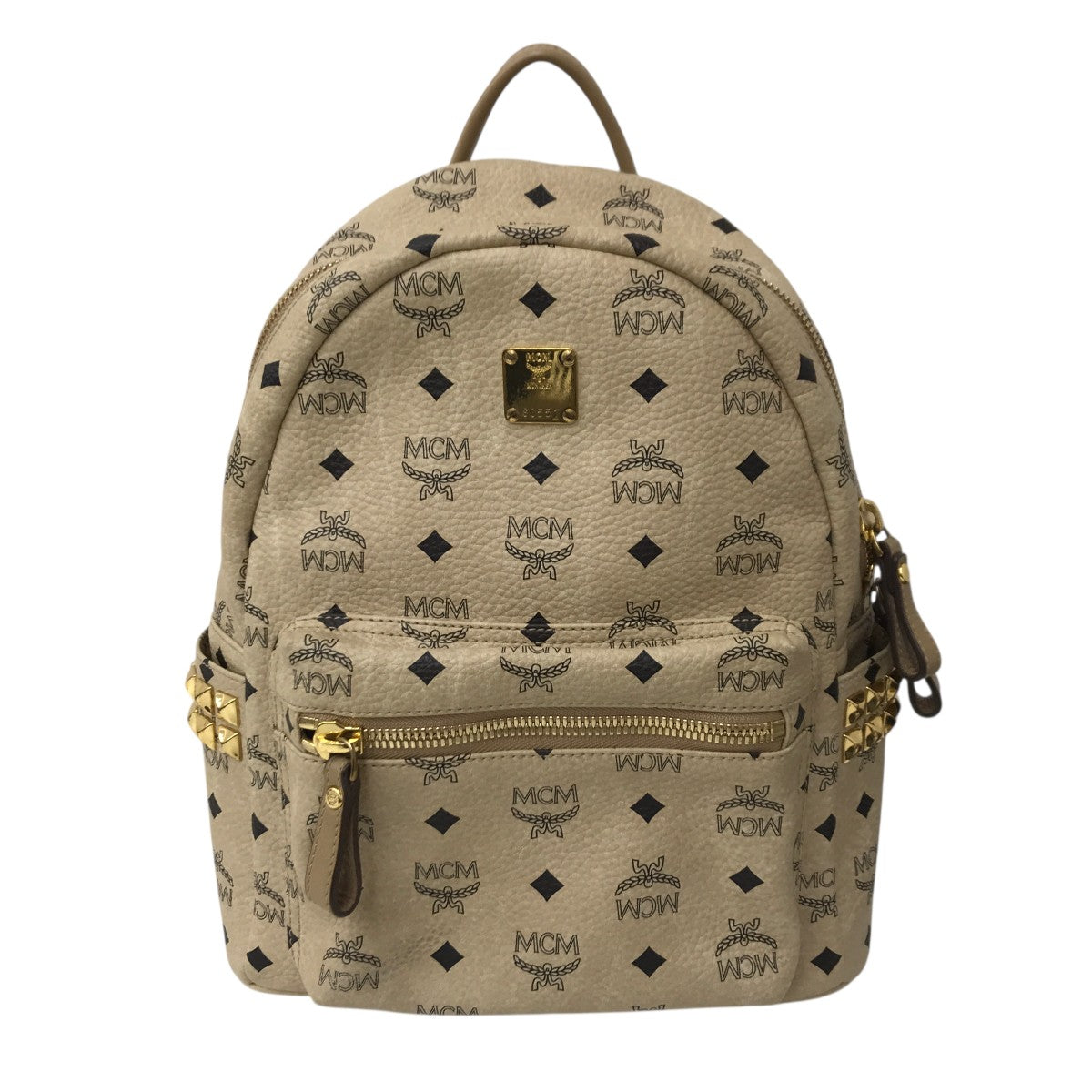 MCM スタッズリュック 古着・中古-1枚目のアイテム画像