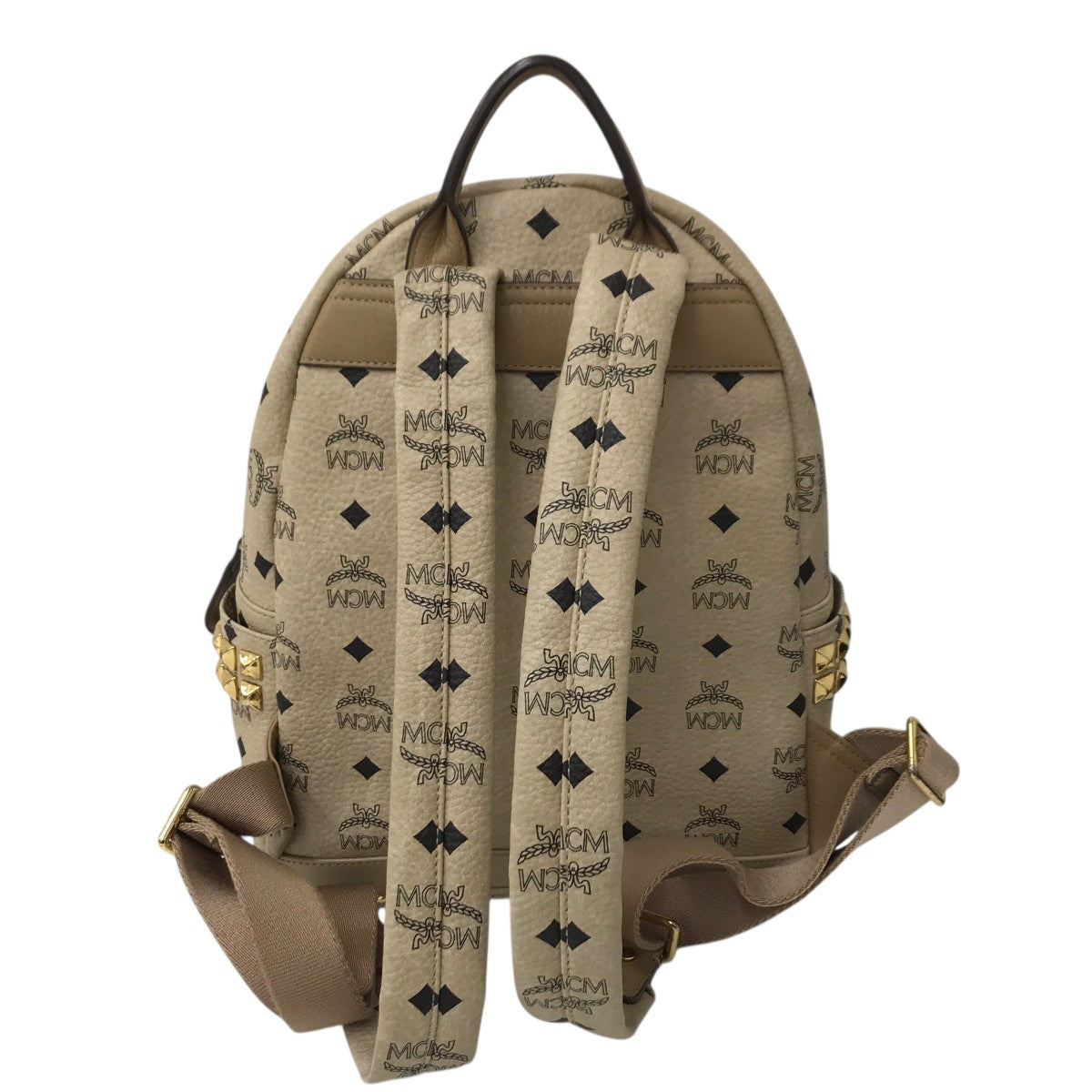 MCM スタッズリュック 古着・中古-2枚目のアイテム画像