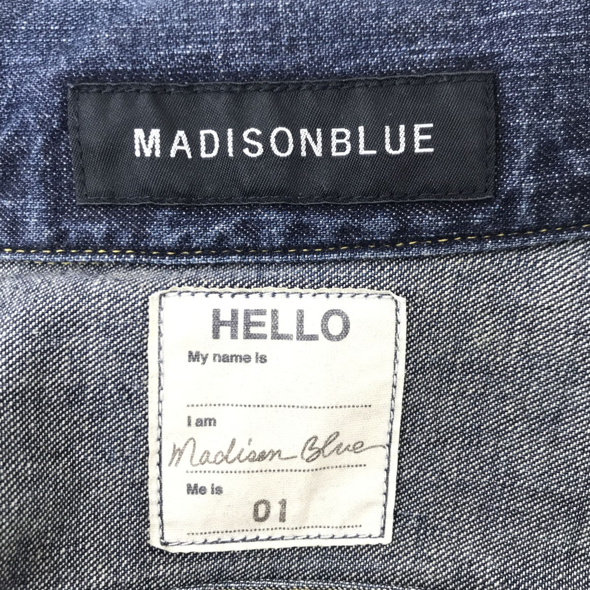 MADISON BLUE デニムジャケットMB241-1015 古着・中古-3枚目のアイテム画像