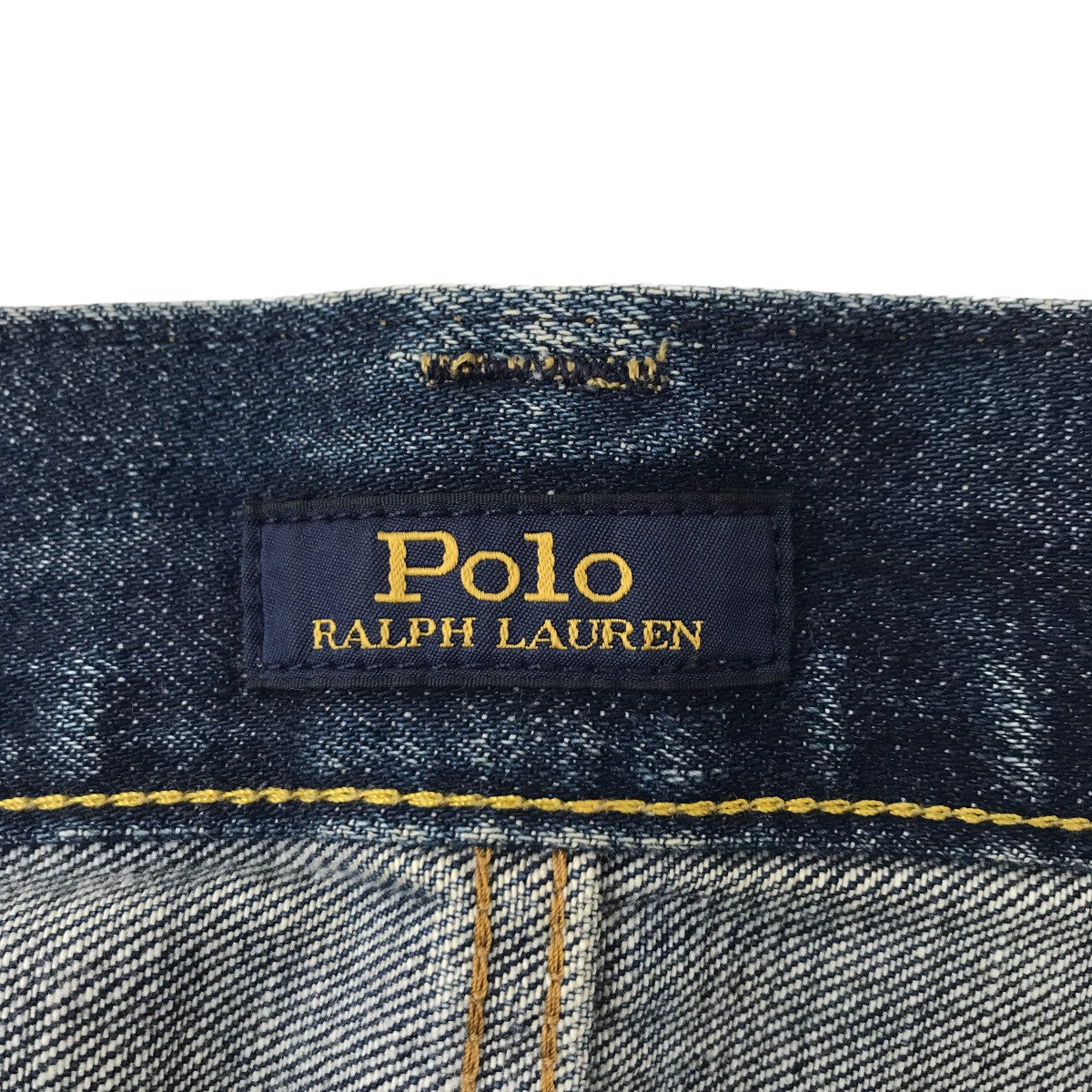 POLO RALPH LAUREN ダメージ＆パッチワーク加工デニムパンツ710833143001 古着・中古-4枚目のアイテム画像