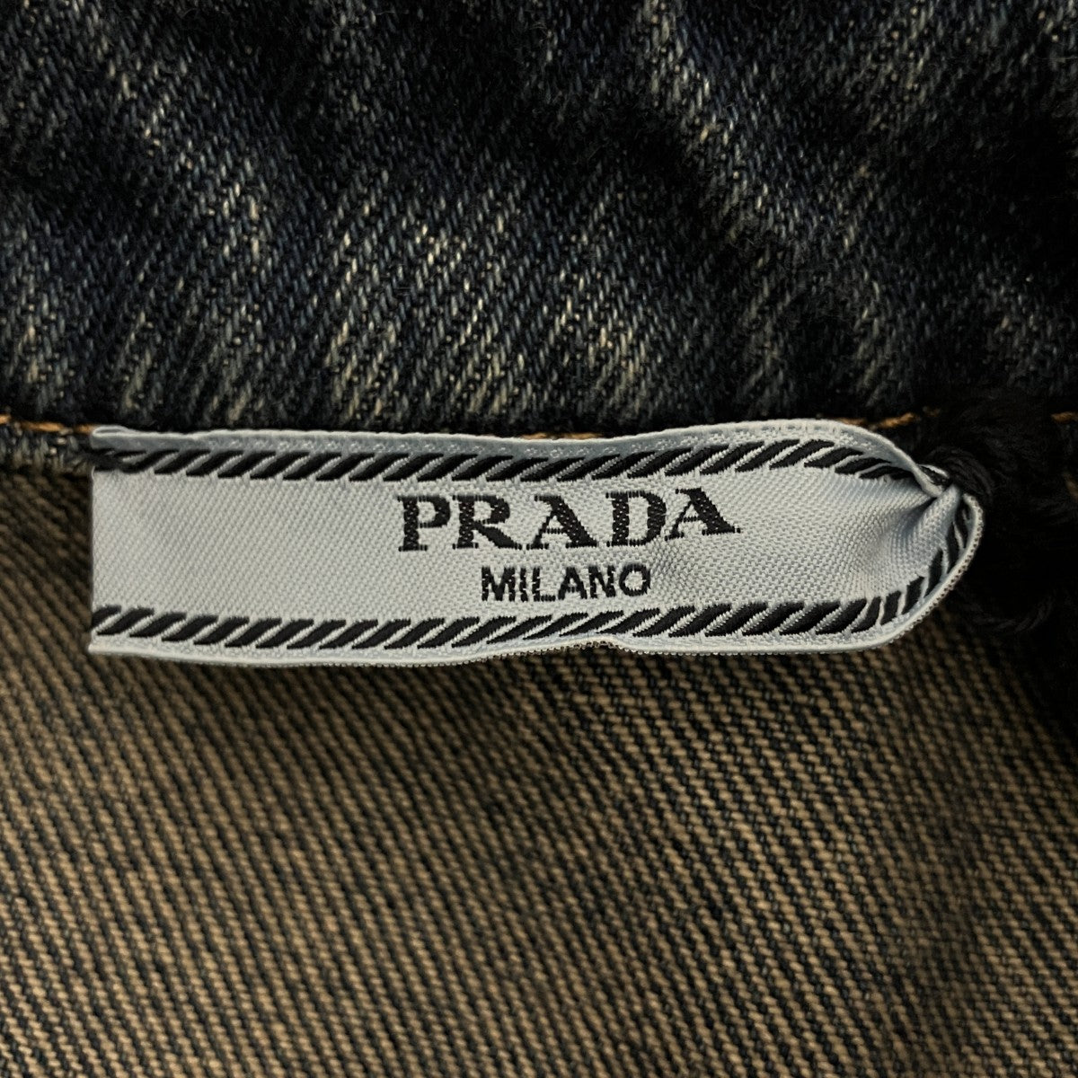 PRADA ロング丈デニムベストGFC047 古着・中古-3枚目のアイテム画像
