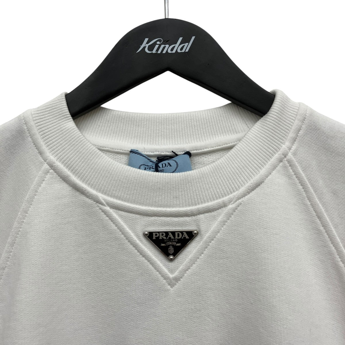 PRADA トライアングルロゴプレートノースリーブスウェット139709 古着・中古-6枚目のアイテム画像