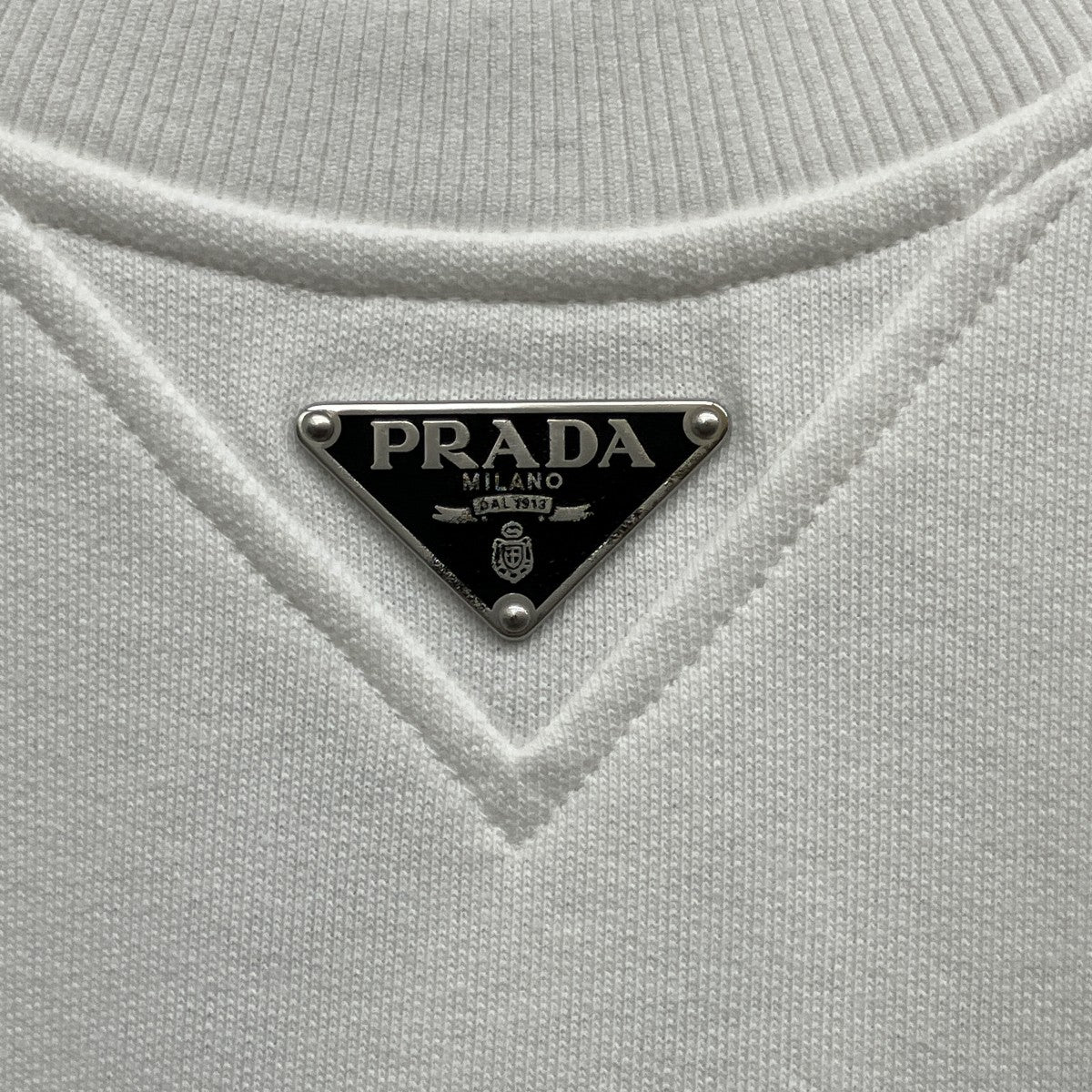 PRADA トライアングルロゴプレートノースリーブスウェット139709 古着・中古-7枚目のアイテム画像