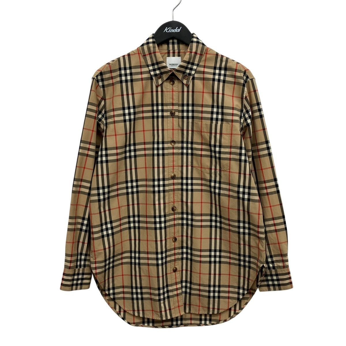 BURBERRY ヴィンテージノバチェックBDシャツCNALLASI8GUA/8022797 古着・中古-1枚目のアイテム画像