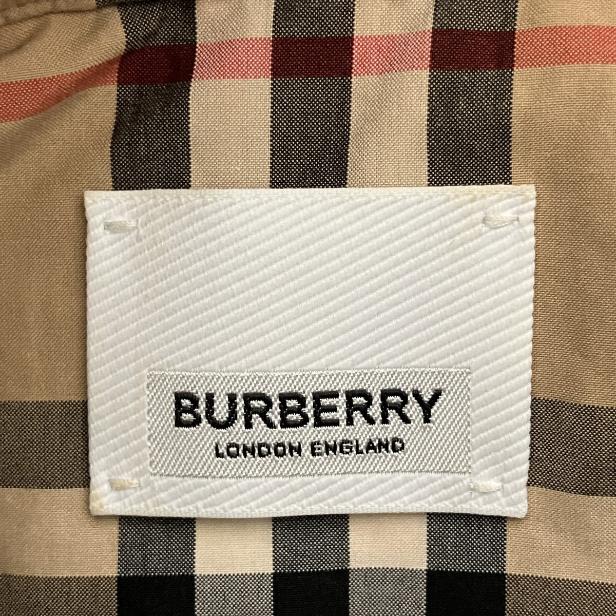BURBERRY ヴィンテージノバチェックBDシャツCNALLASI8GUA/8022797 古着・中古-4枚目のアイテム画像