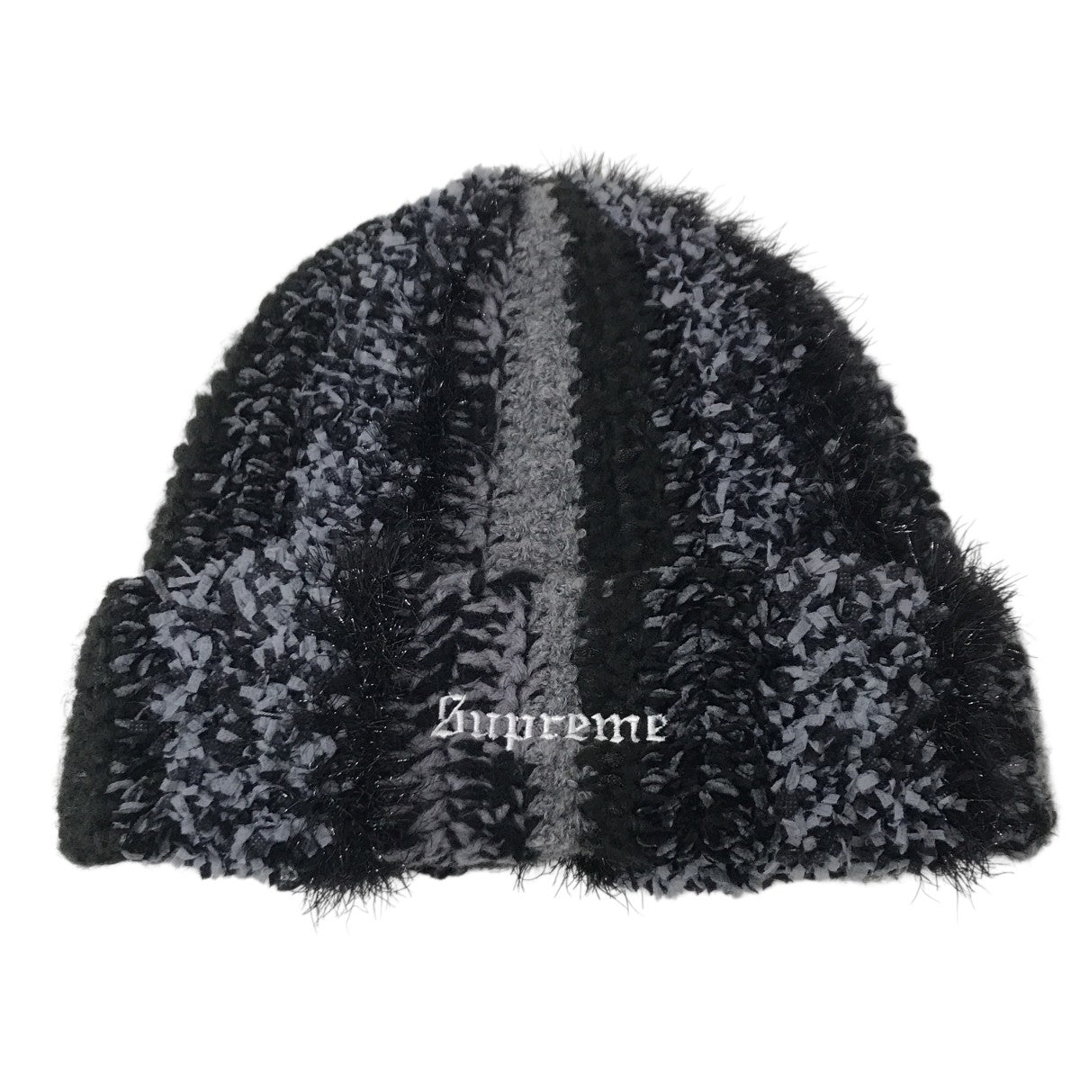 25AWTinsel Stripe Beanieニットキャップ