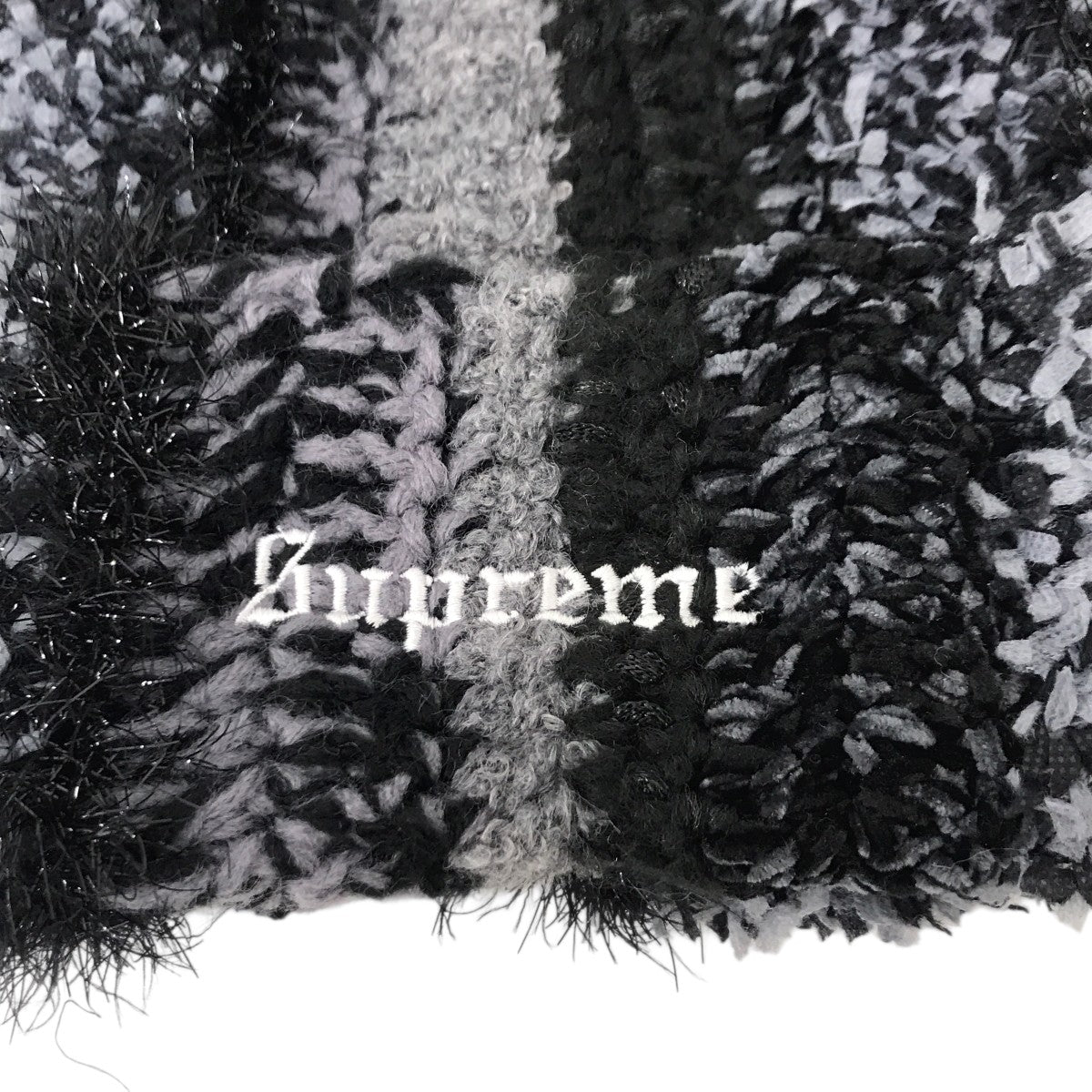 25AWTinsel Stripe Beanieニットキャップ