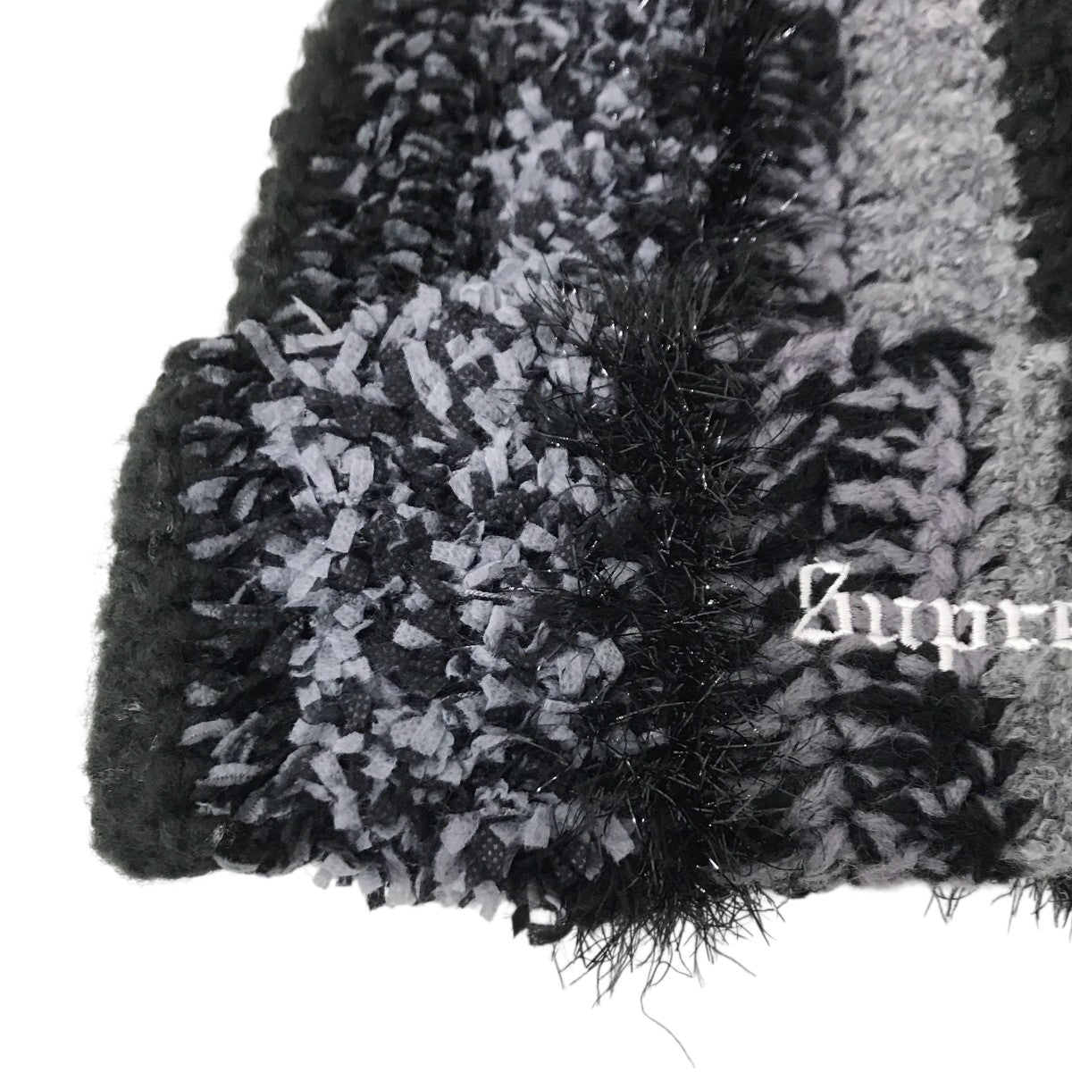 25AWTinsel Stripe Beanieニットキャップ