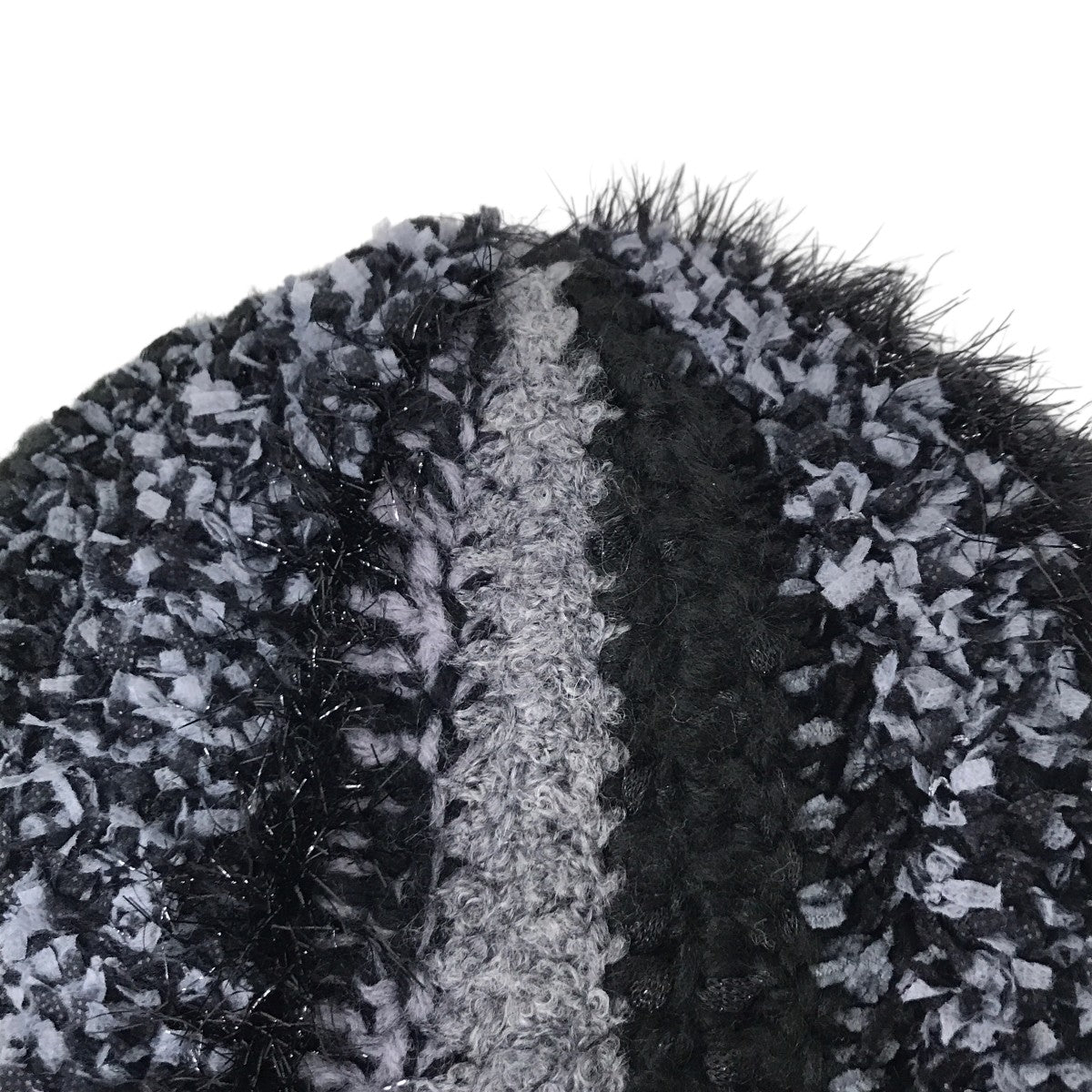 25AWTinsel Stripe Beanieニットキャップ