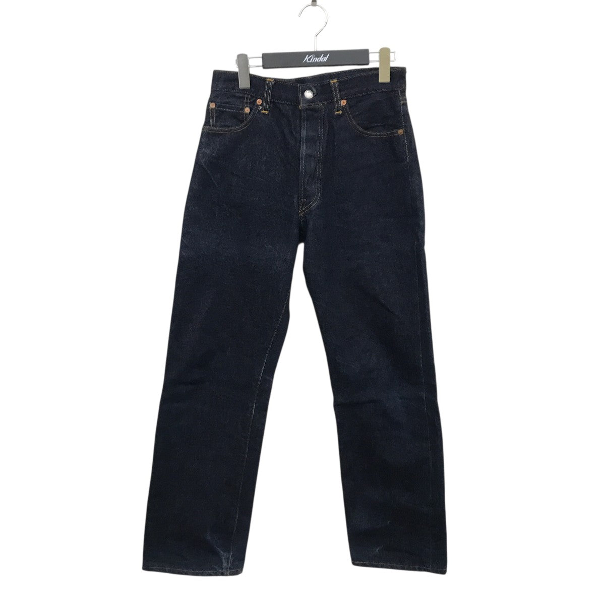 LEVI’S 501XX 90s USA製 バレンシア工場 赤耳 ボタン裏555デニムパンツ501 0004 古着・中古-1枚目のアイテム画像