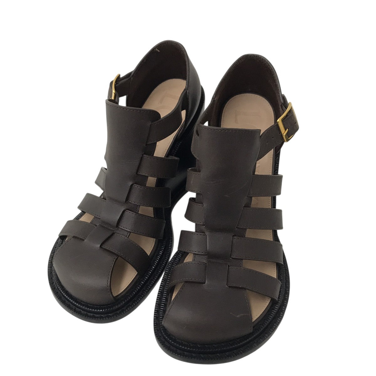 LOEWE ウェッジグルカサンダル 古着・中古-1枚目のアイテム画像