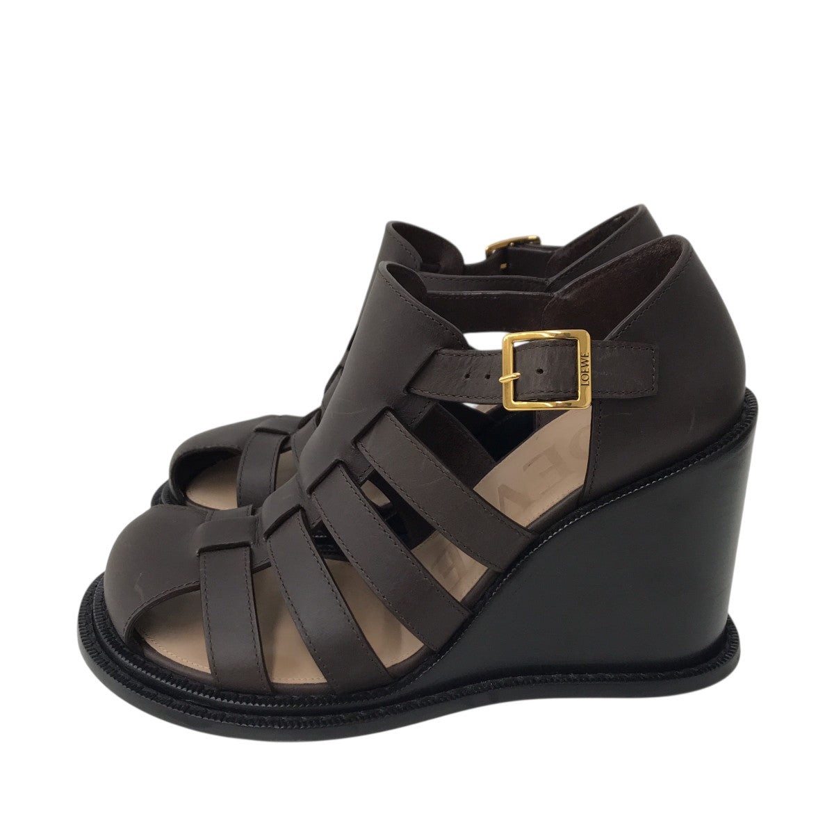 LOEWE ウェッジグルカサンダル 古着・中古-3枚目のアイテム画像