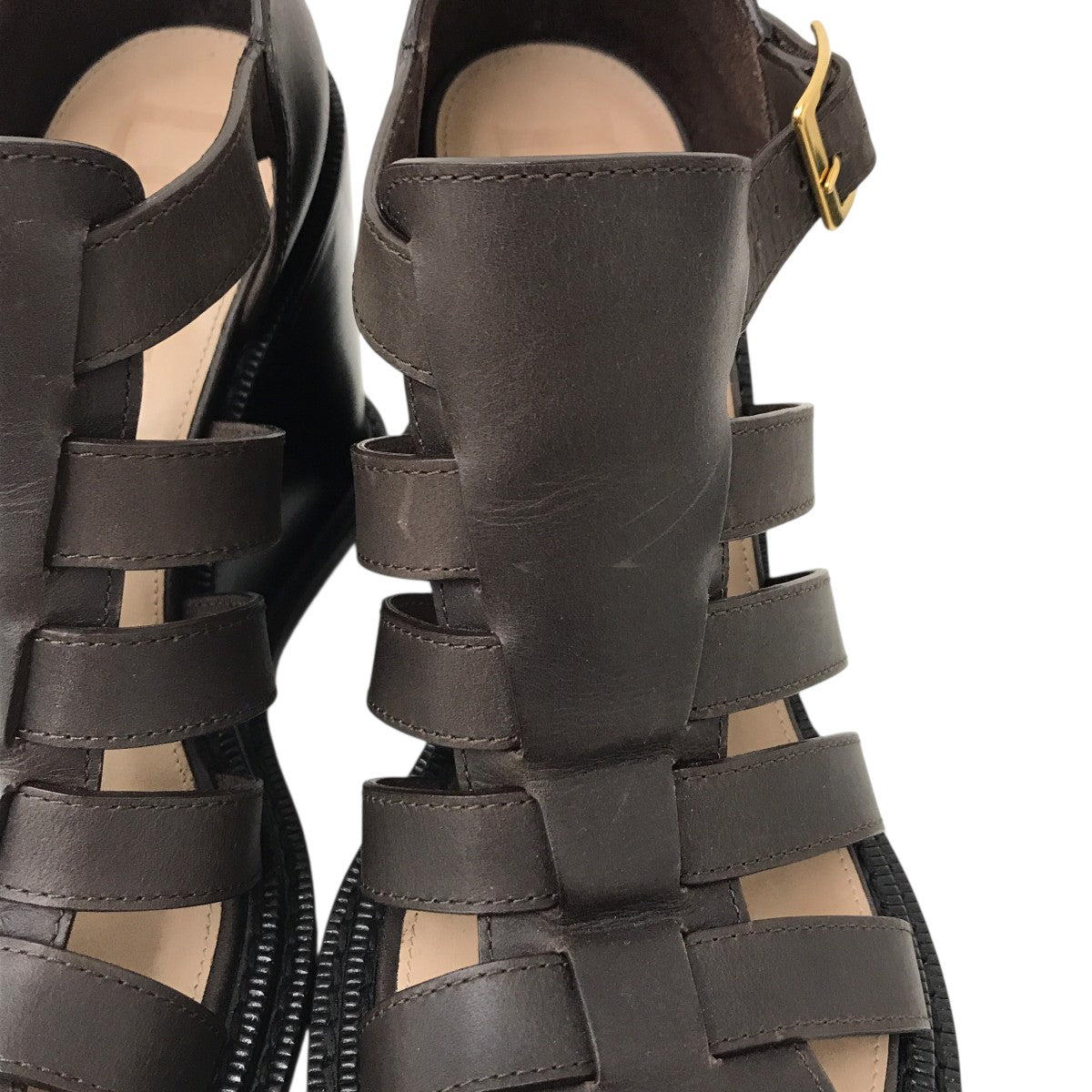 LOEWE ウェッジグルカサンダル 古着・中古-9枚目のアイテム画像
