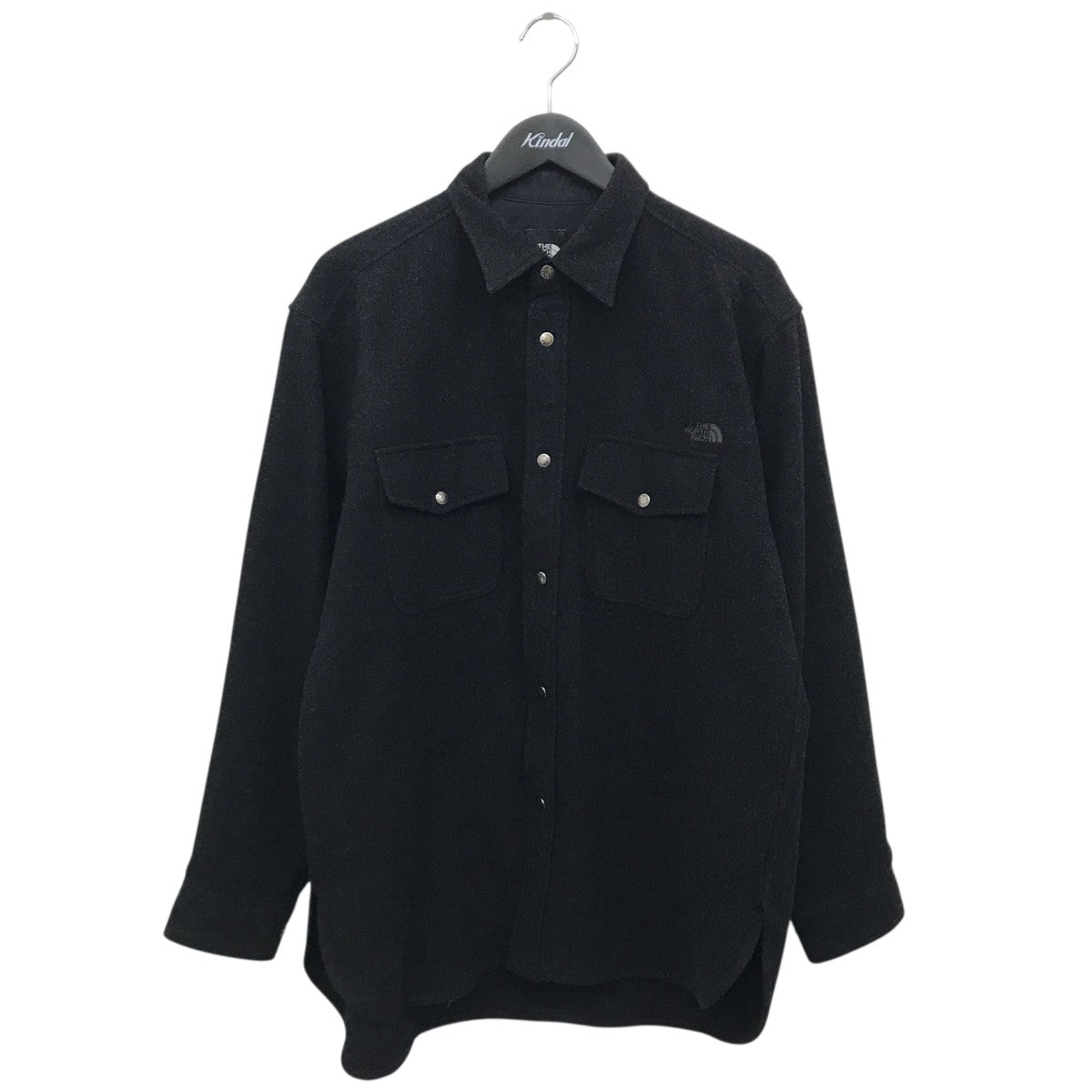 THE NORTH FACE メルトンウールシャツジャケットNR62432 古着・中古-1枚目のアイテム画像