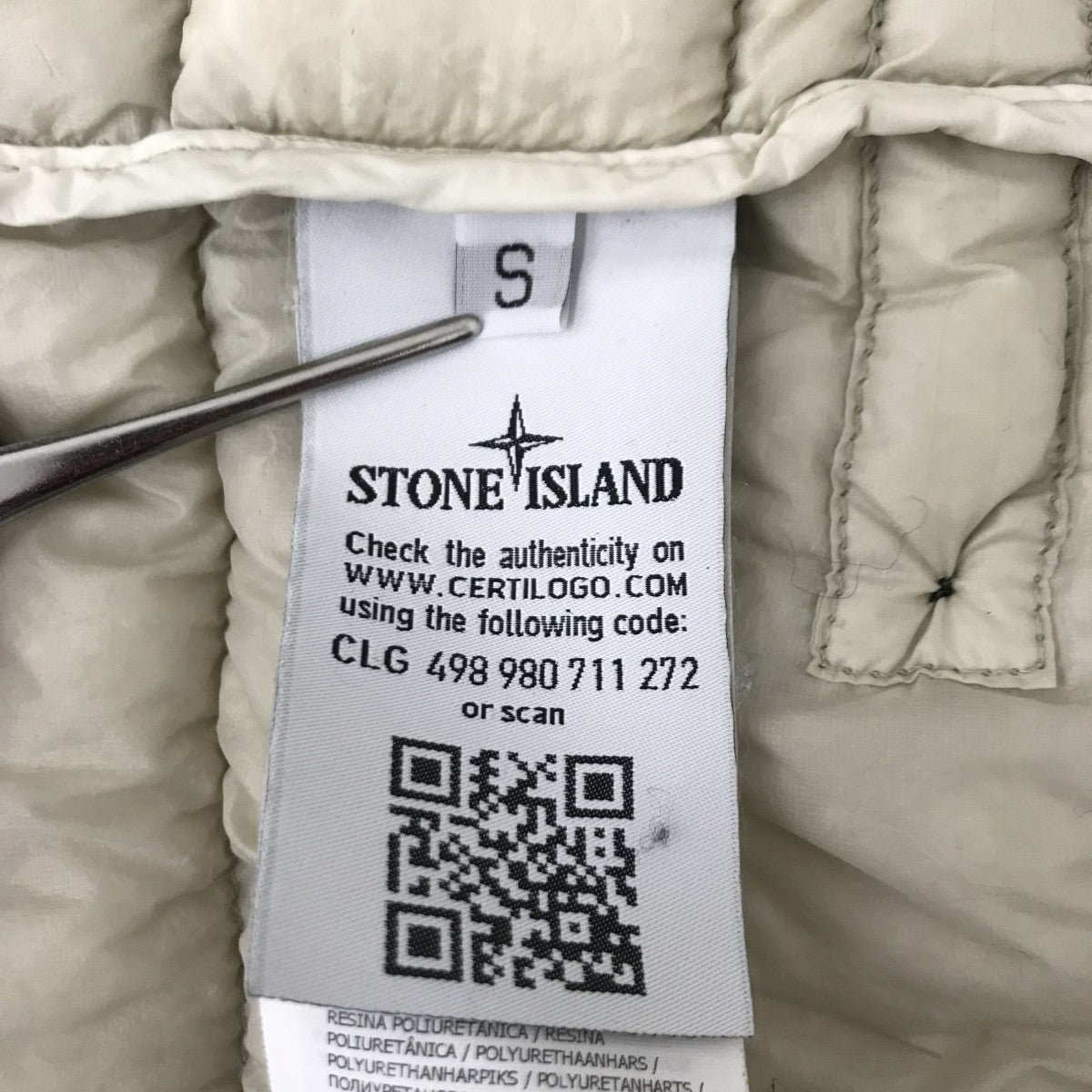 Garment Dyed Micro Yarnダウンベスト498 980 711 272