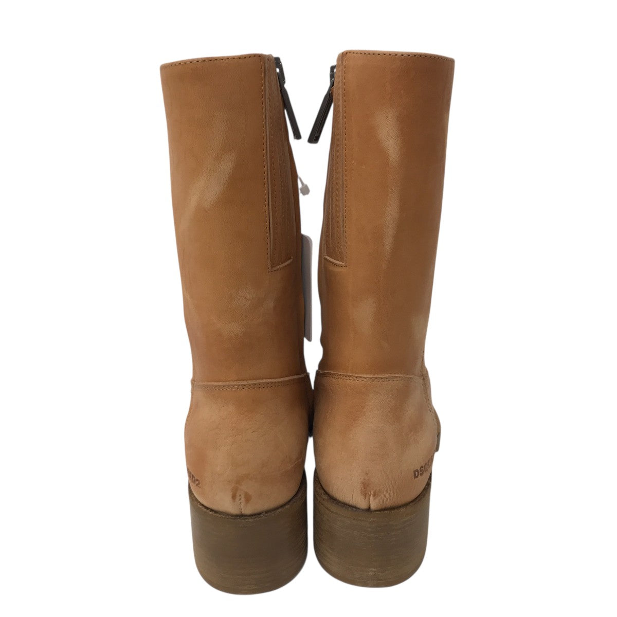DSQUARED2 Vintage Leather Work BootsサイドゴアシューズD2102S82B00011 古着・中古-4枚目のアイテム画像