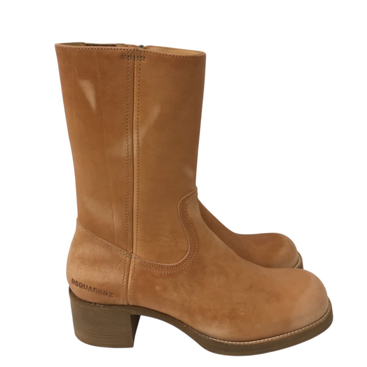 DSQUARED2 Vintage Leather Work BootsサイドゴアシューズD2102S82B00011 古着・中古-5枚目のアイテム画像