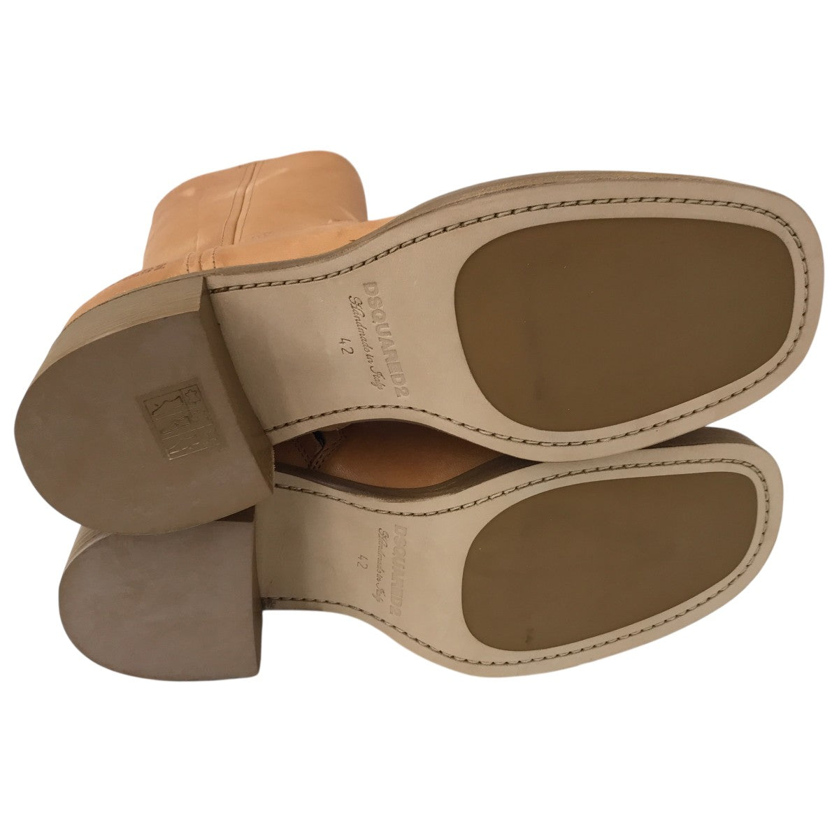 DSQUARED2 Vintage Leather Work BootsサイドゴアシューズD2102S82B00011 古着・中古-6枚目のアイテム画像