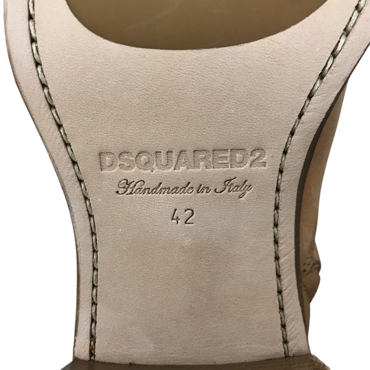 DSQUARED2 Vintage Leather Work BootsサイドゴアシューズD2102S82B00011 古着・中古-7枚目のアイテム画像