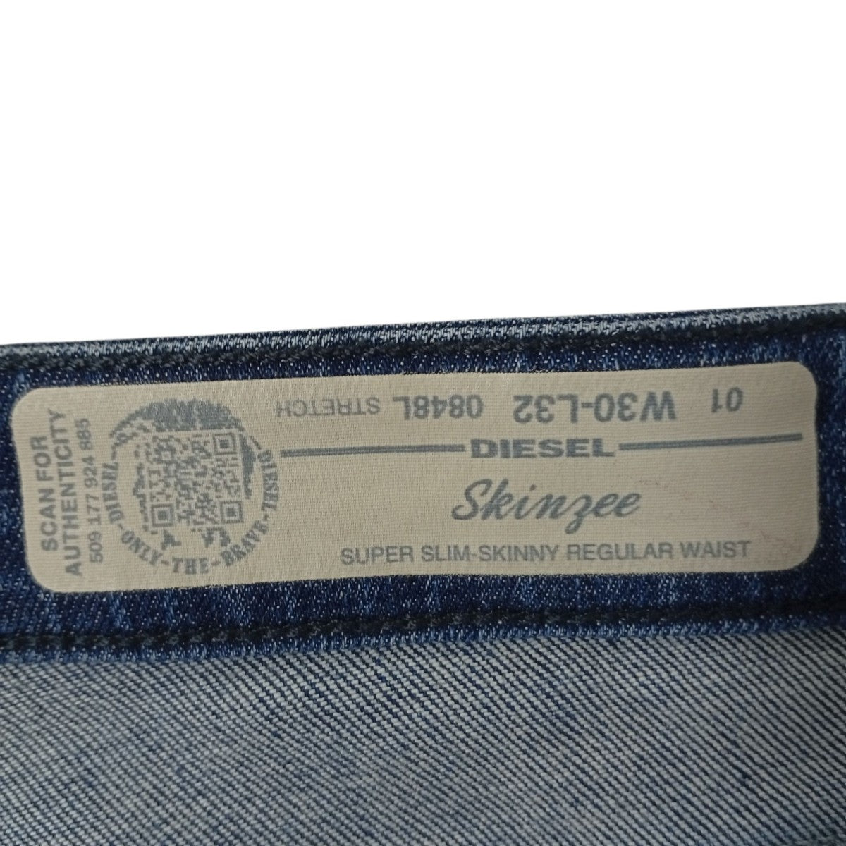 DIESEL Skinzee-Lowデニムパンツ0848L 古着・中古-4枚目のアイテム画像