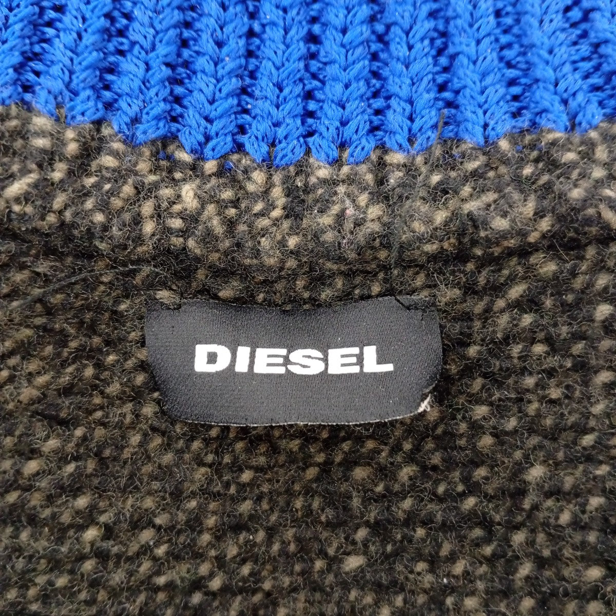 DIESEL ジップニット 古着・中古-3枚目のアイテム画像