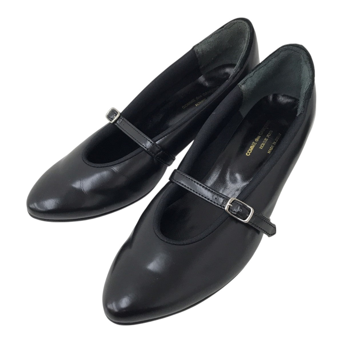 COMME des GARCONS HOMME PLUS 21AWヒールパンプスPH-K104-001-1-4 古着・中古-1枚目のアイテム画像