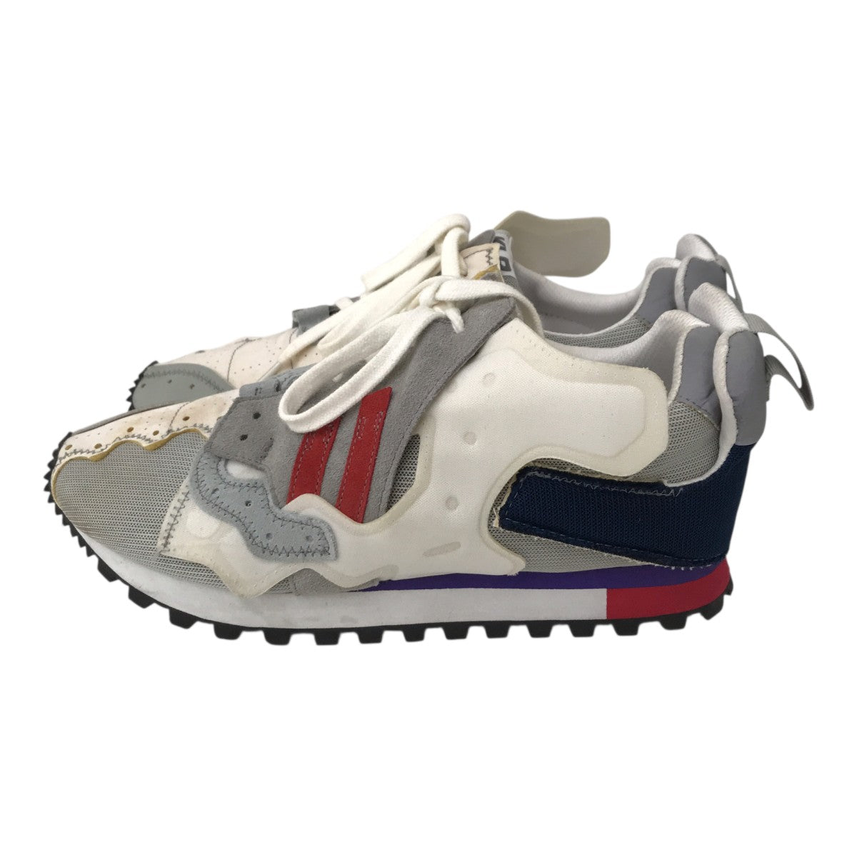 KOLOR(カラー) 21AW分解と再構築スニーカーA01501 A01501 グレー